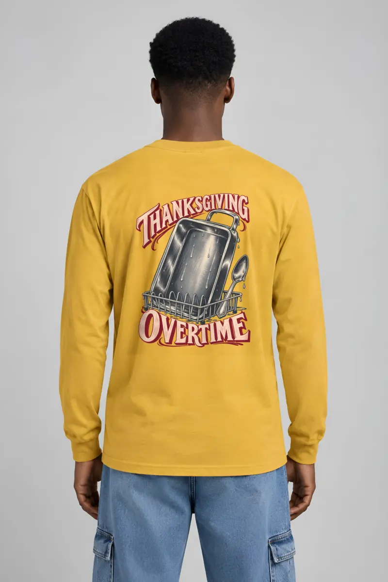 “Thanksgiving Overtime” Unisex Longsleeve T-shirt