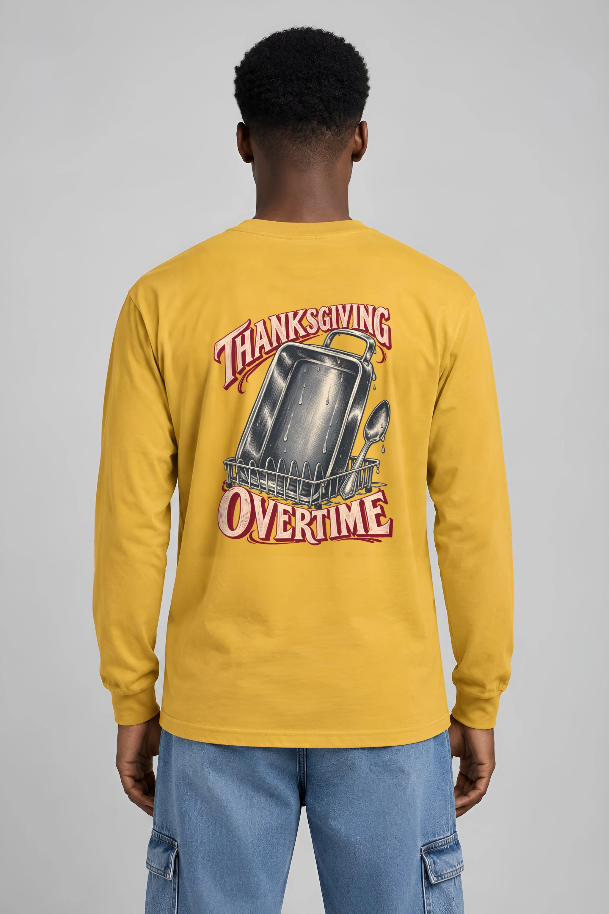 "Thanksgiving Overtime" Unisex Longsleeve T-shirt