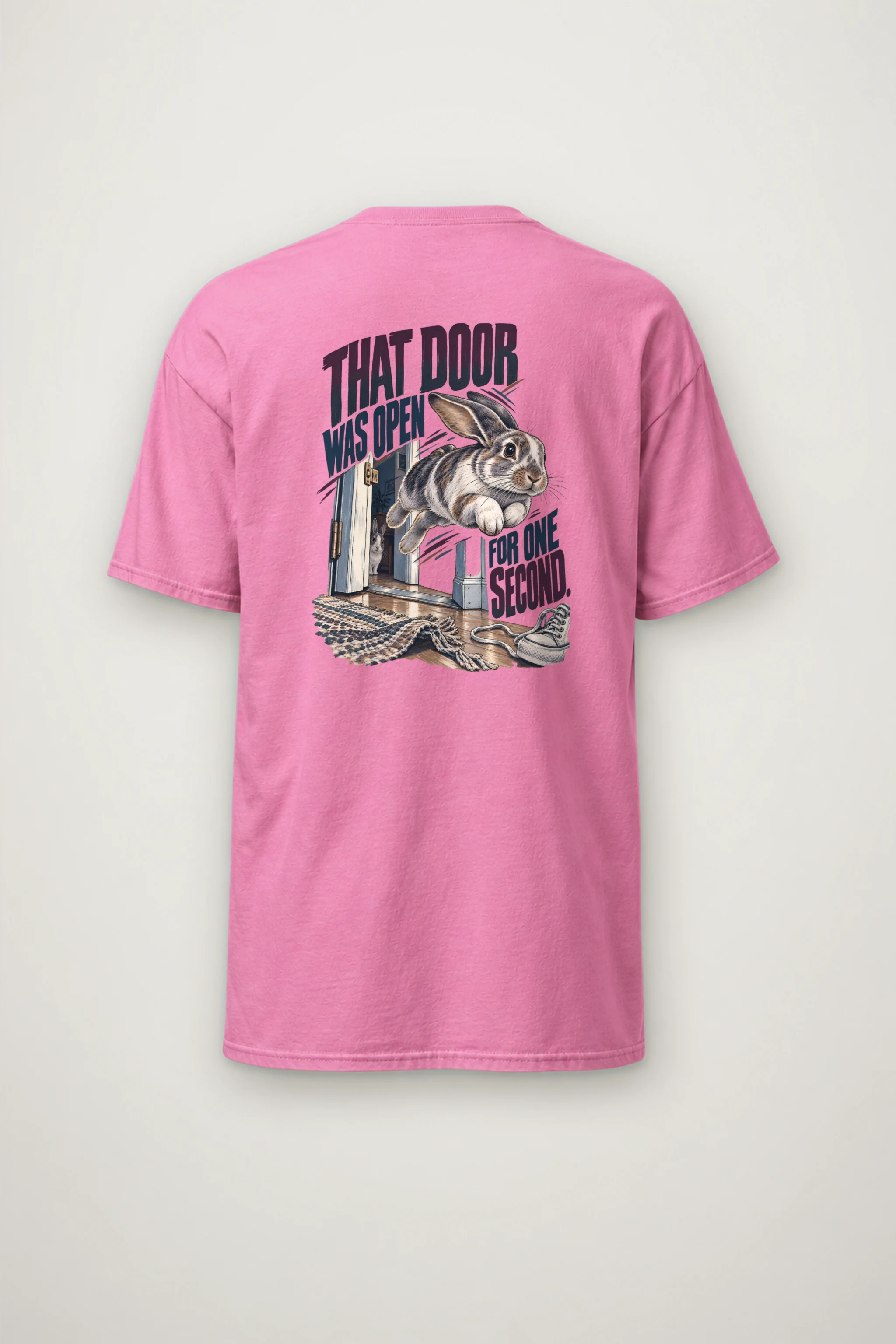"That Door Was Open" Heavyweight Unisex Crewneck T-shirt