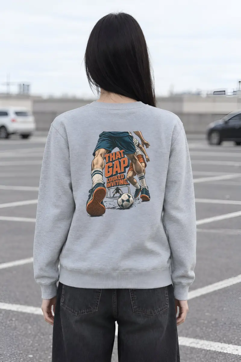 “That Gap Looked Inviting” Heavy Blend Unisex Crewneck Sweatshirt