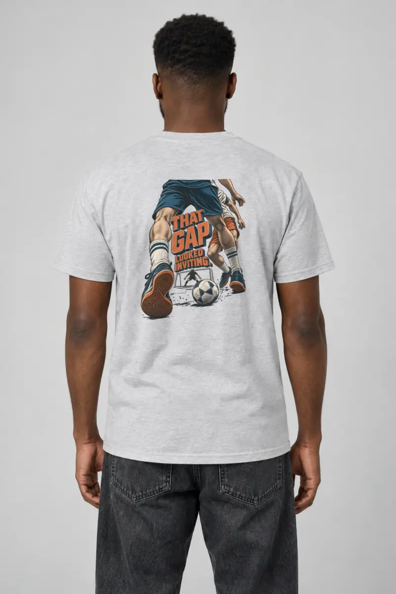 "That Gap Looked Inviting" Heavyweight Unisex Crewneck T-shirt