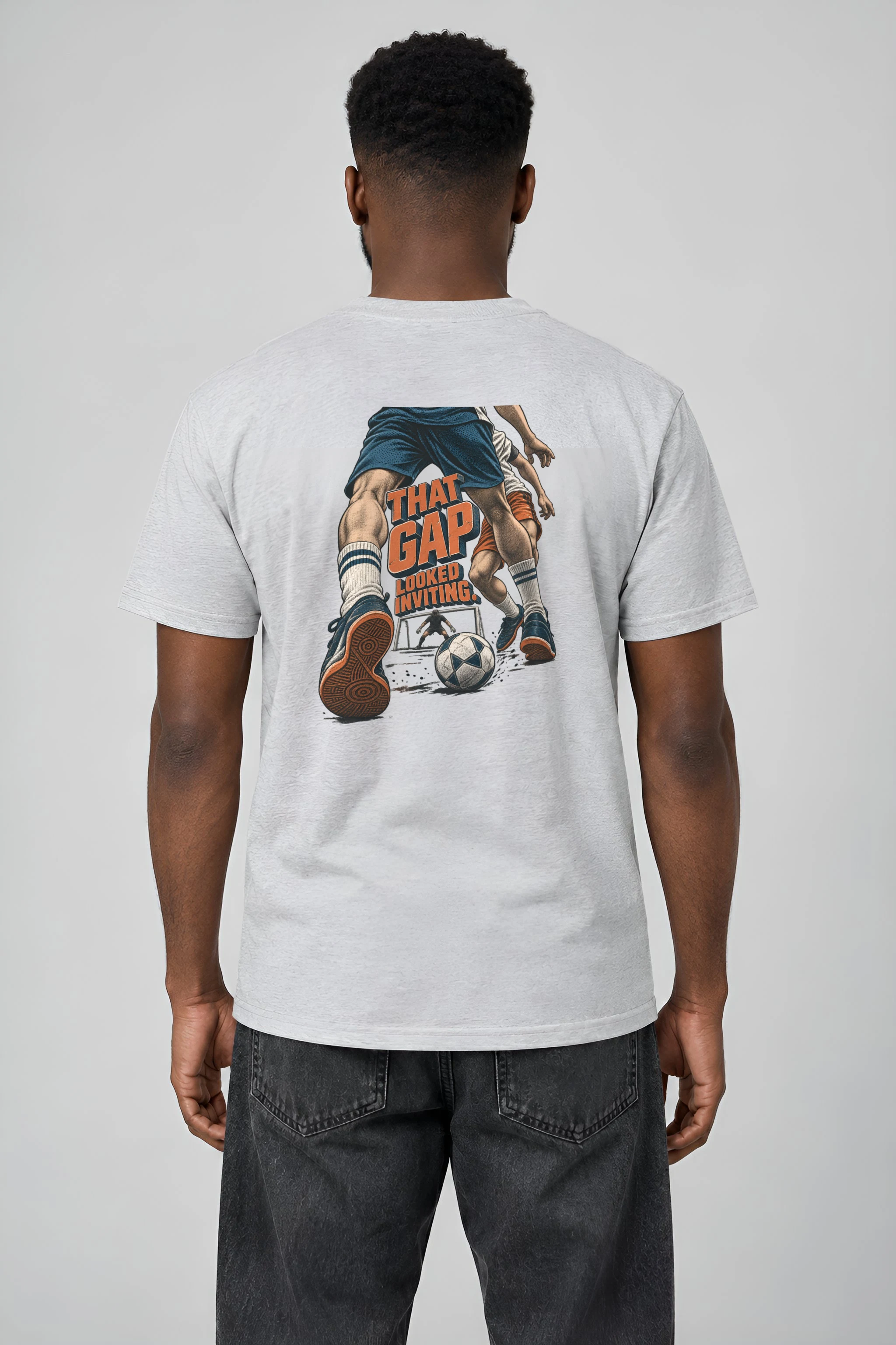 "That Gap Looked Inviting" Heavyweight Unisex Crewneck T-shirt