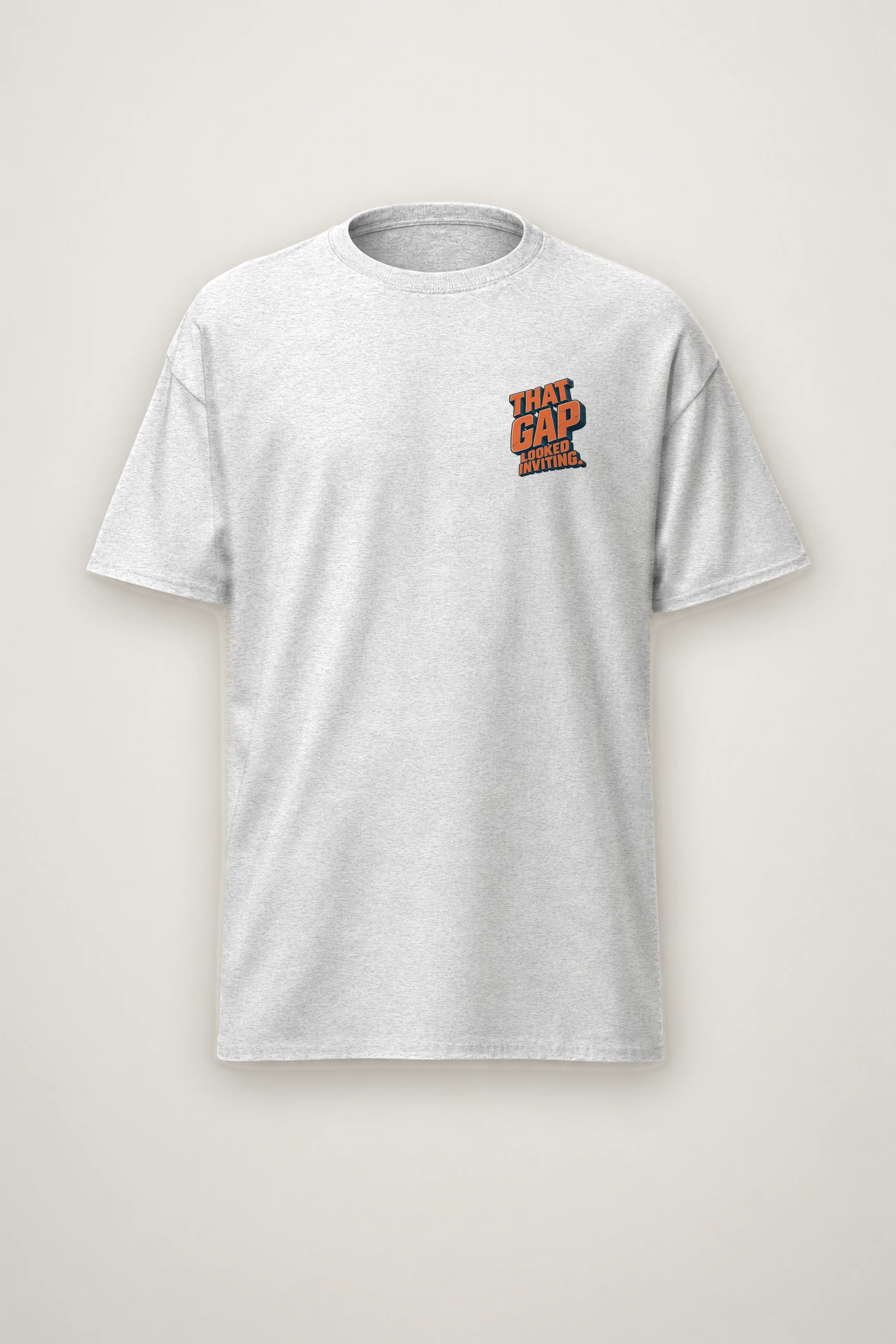 "That Gap Looked Inviting" Heavyweight Unisex Crewneck T-shirt