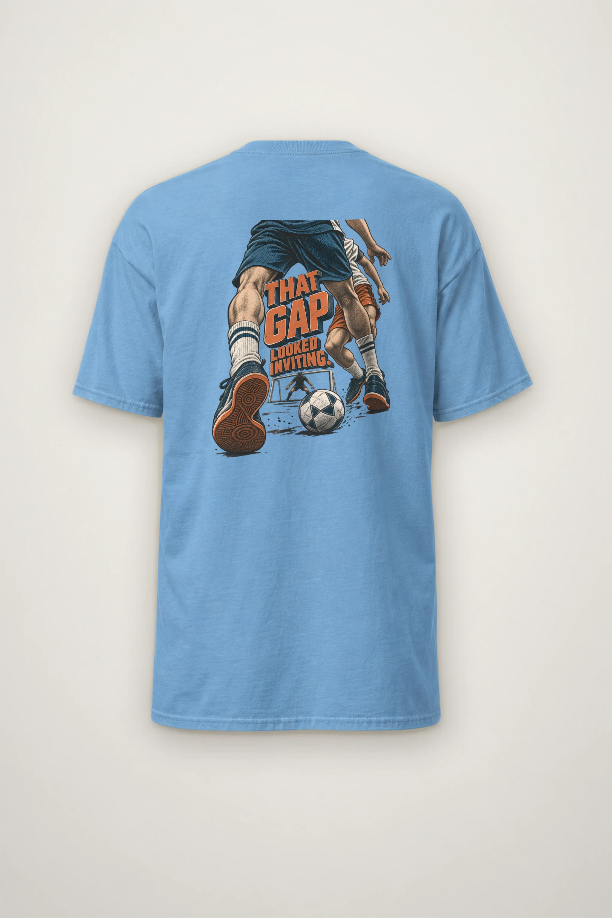 "That Gap Looked Inviting" Heavyweight Unisex Crewneck T-shirt