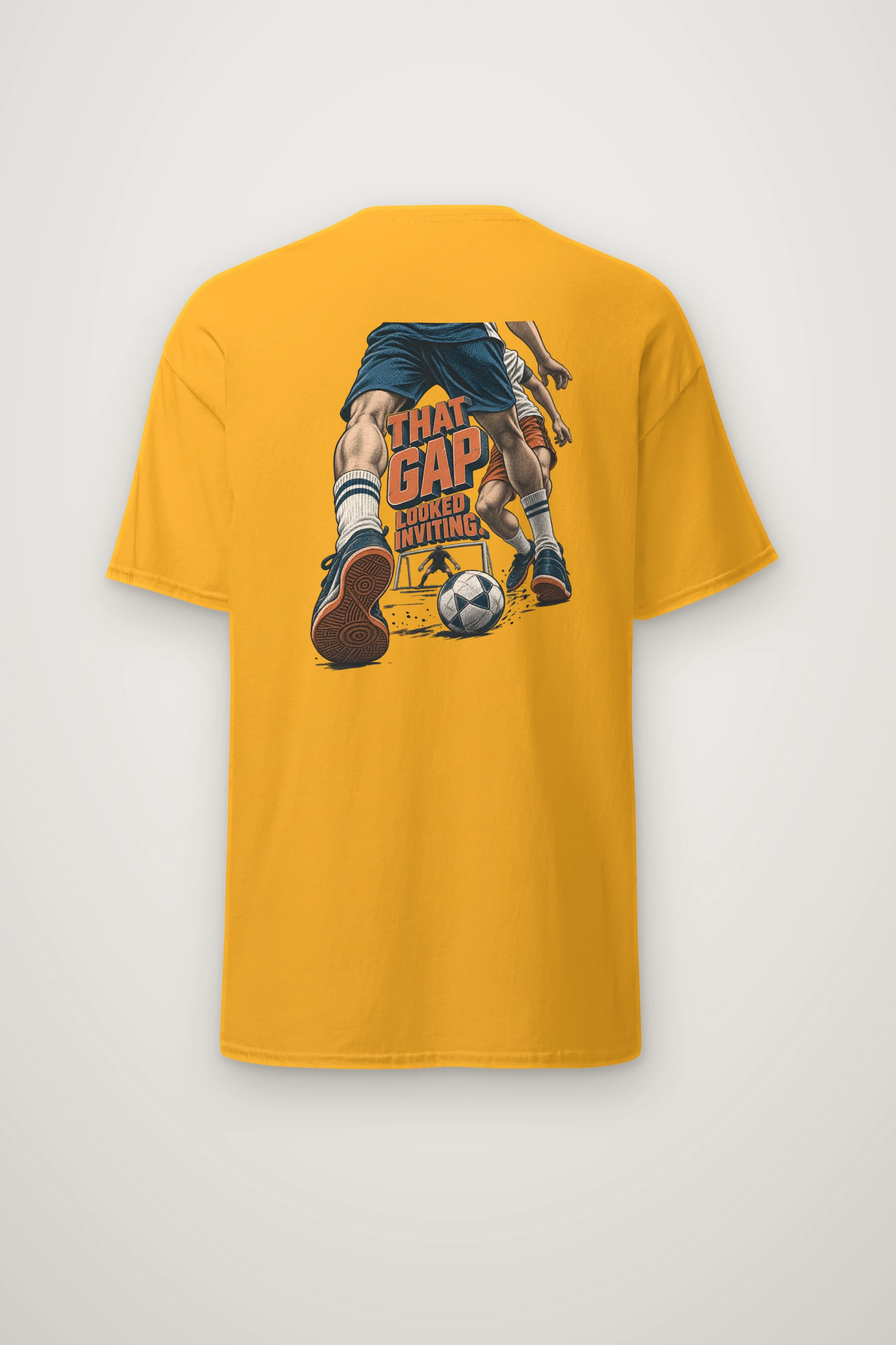 "That Gap Looked Inviting" Heavyweight Unisex Crewneck T-shirt
