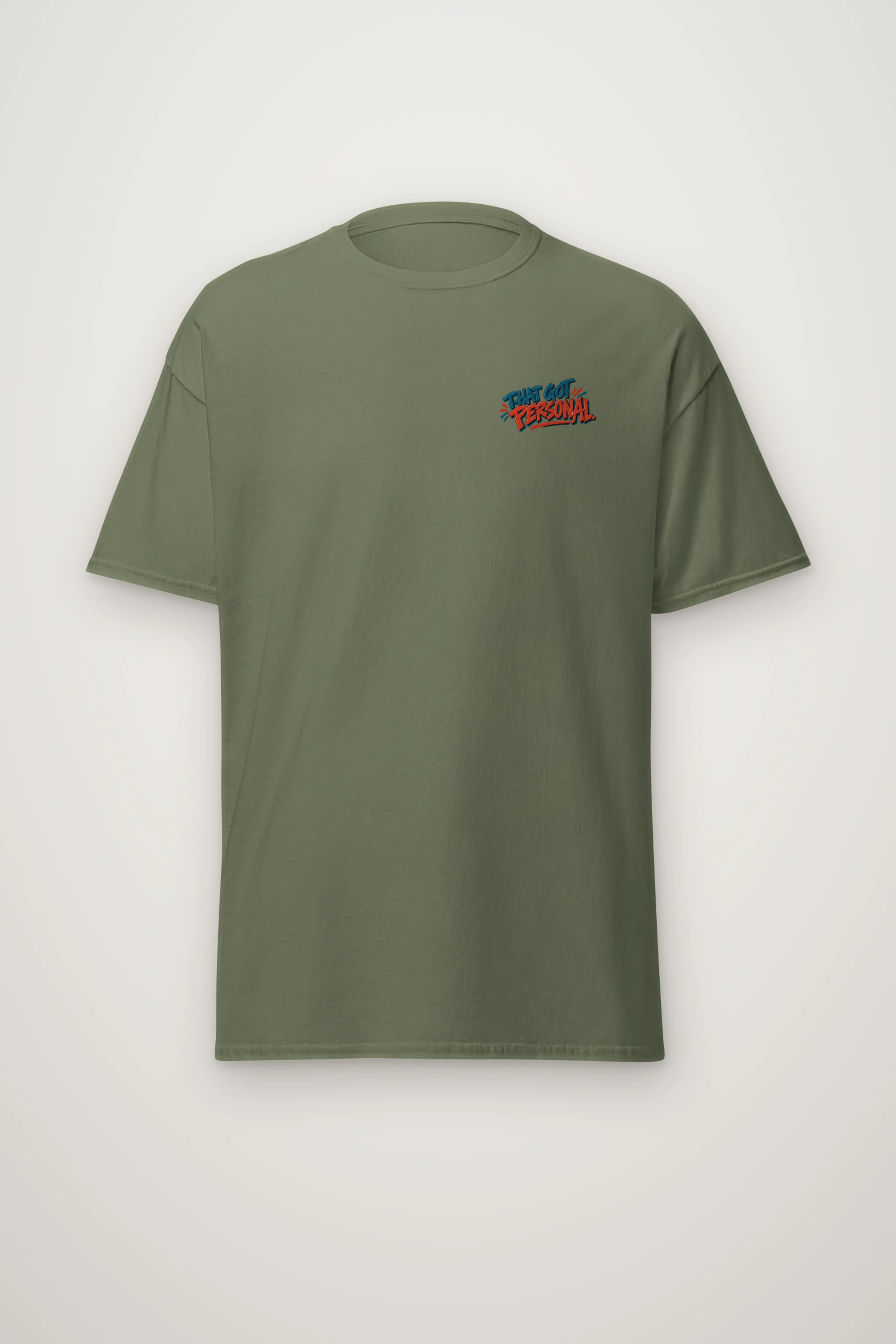 "That Got Personal Keep Reading" Heavyweight Unisex Crewneck T-shirt