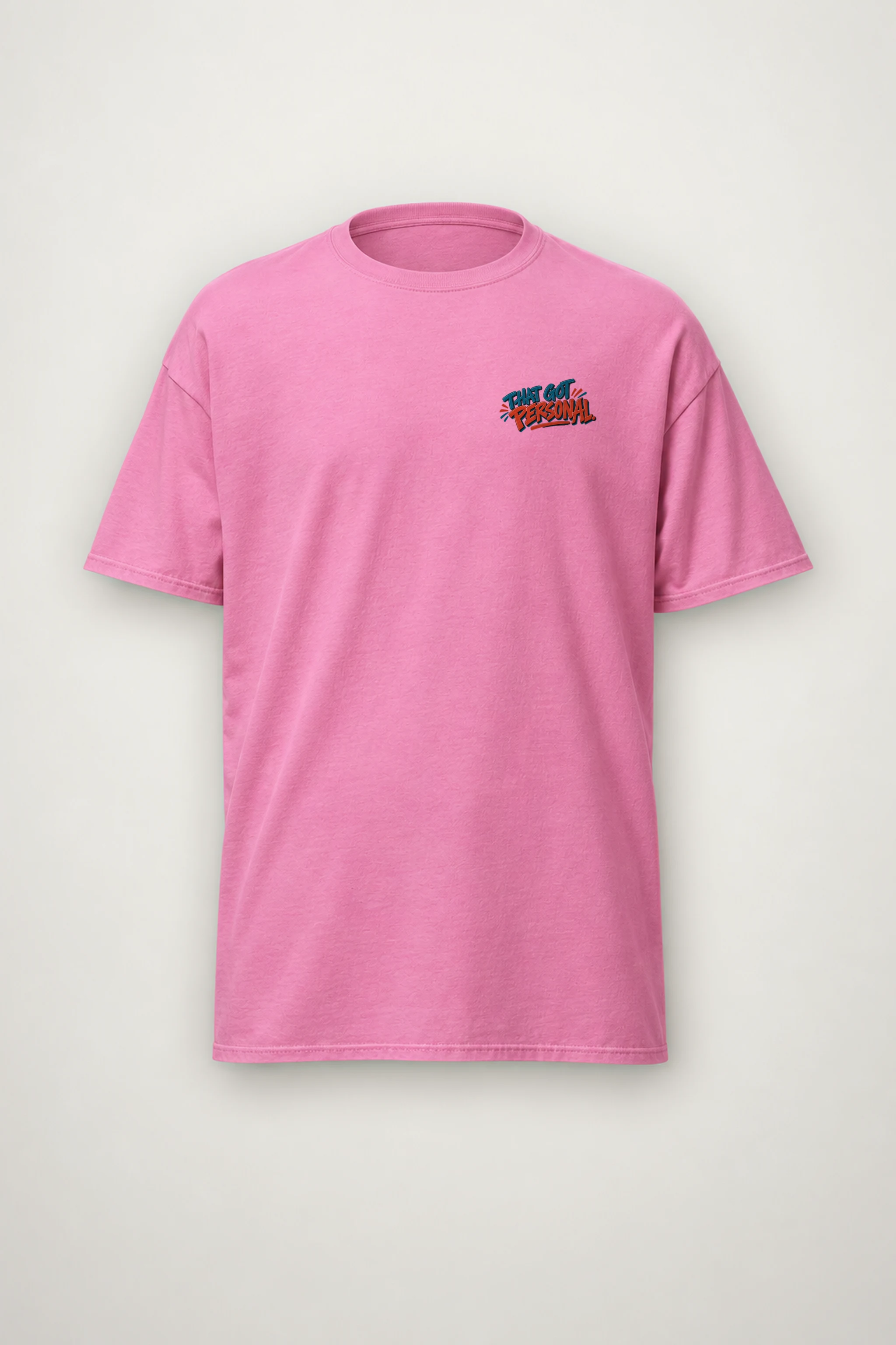 "That Got Personal Keep Reading" Heavyweight Unisex Crewneck T-shirt