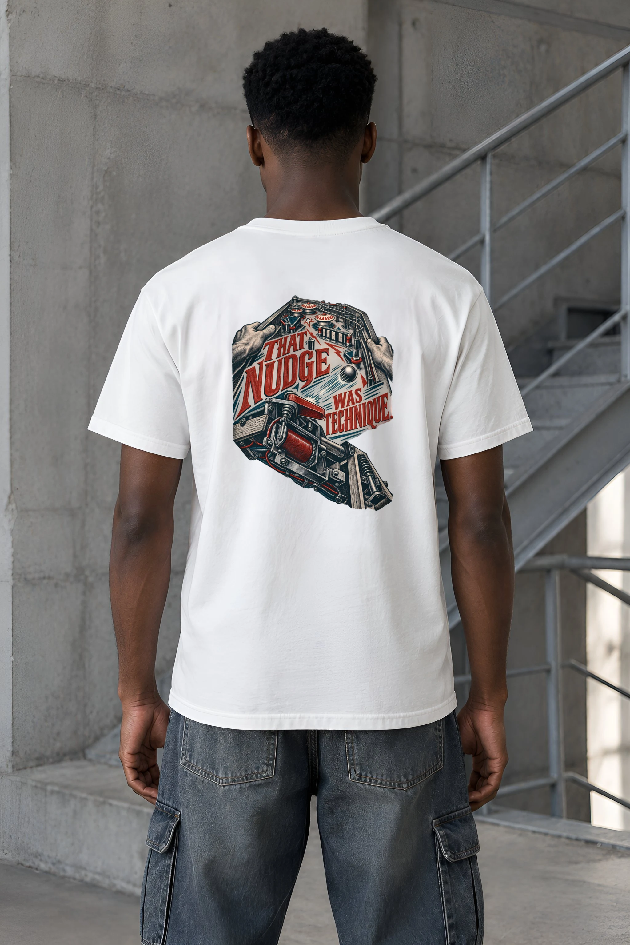 "That Nudge Was Technique" Heavyweight Unisex Crewneck T-shirt