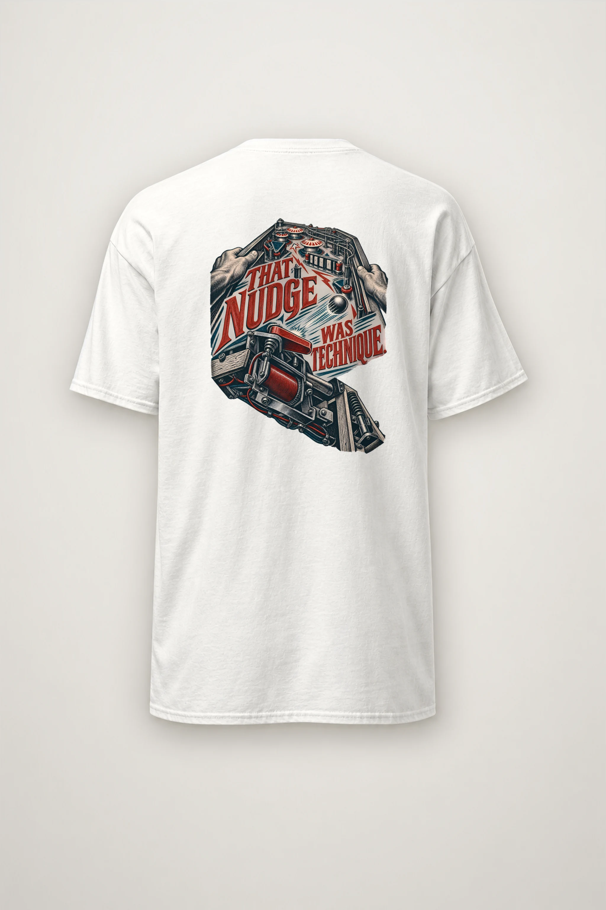 "That Nudge Was Technique" Heavyweight Unisex Crewneck T-shirt