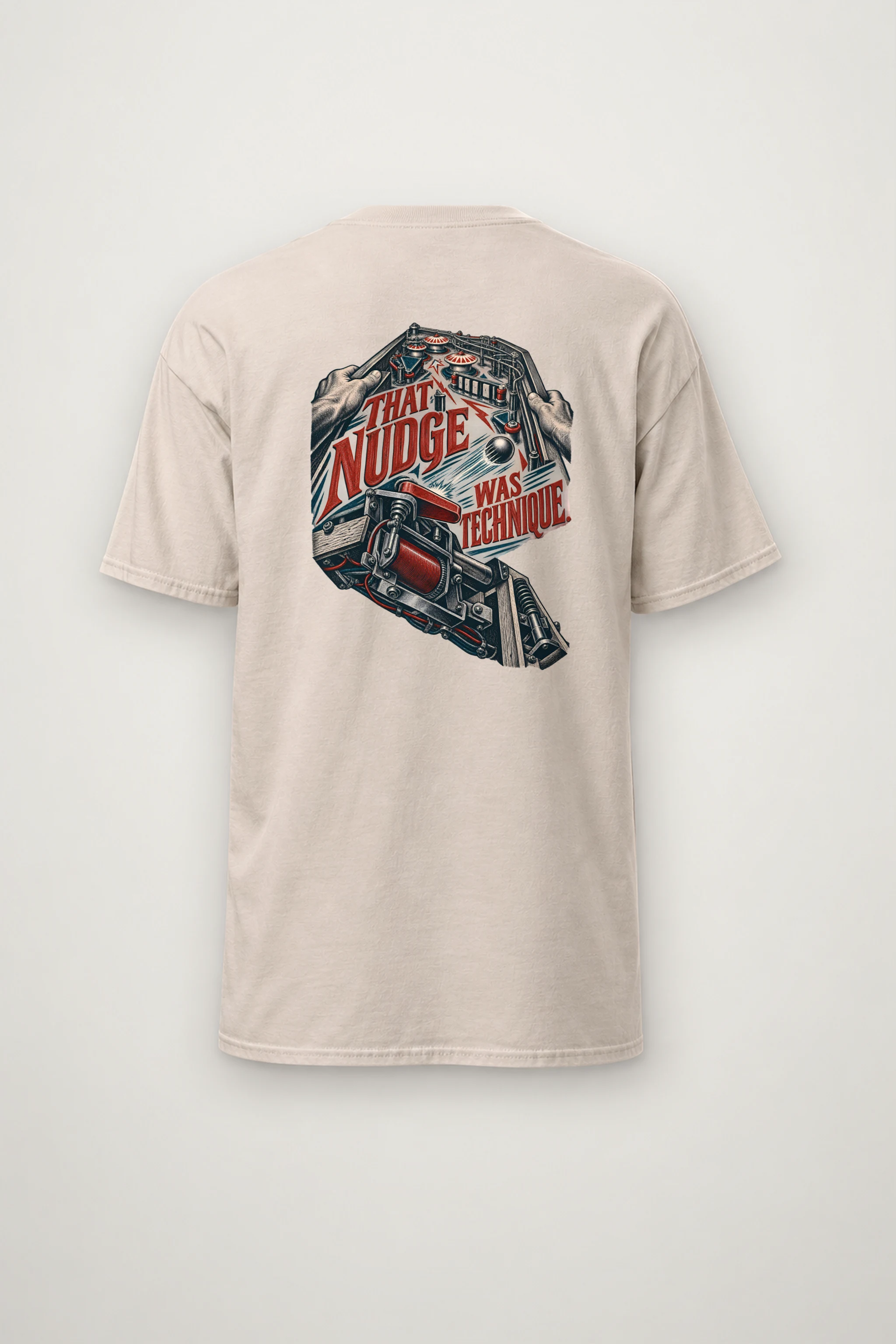 "That Nudge Was Technique" Heavyweight Unisex Crewneck T-shirt