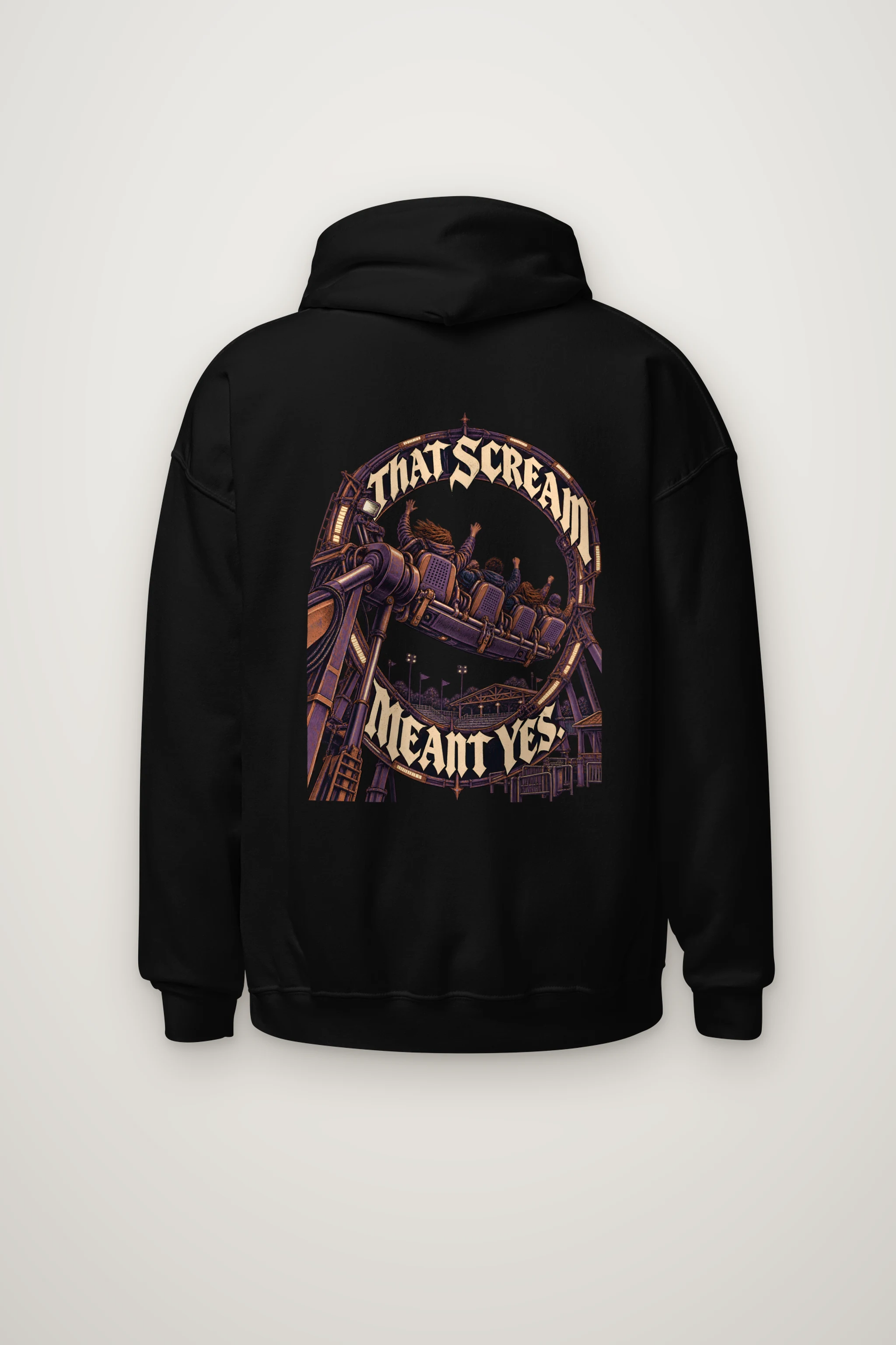 "That Scream Meant Yes" Heavy Blend Unisex Pullover Hoodie