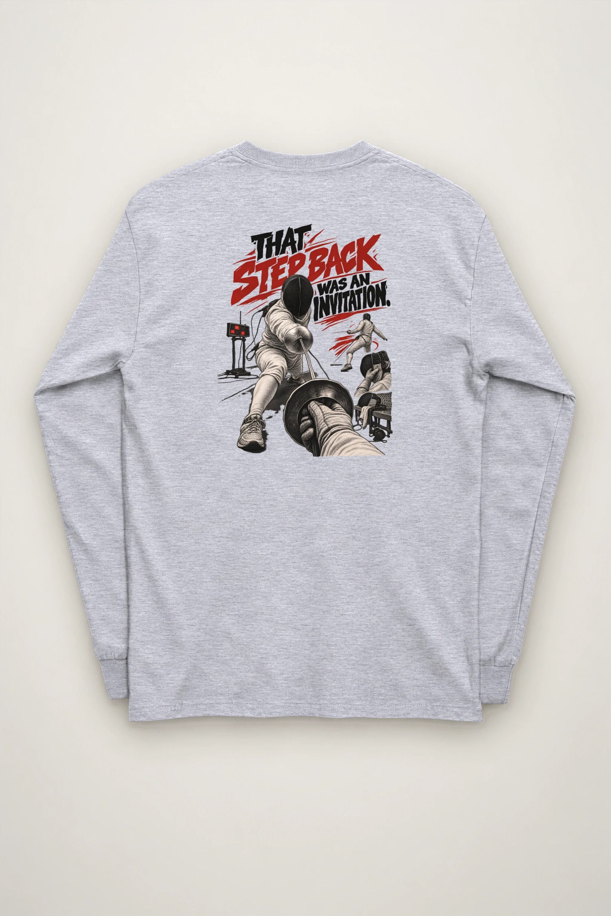 "That Step Back Was an Invitation" Unisex Longsleeve T-shirt