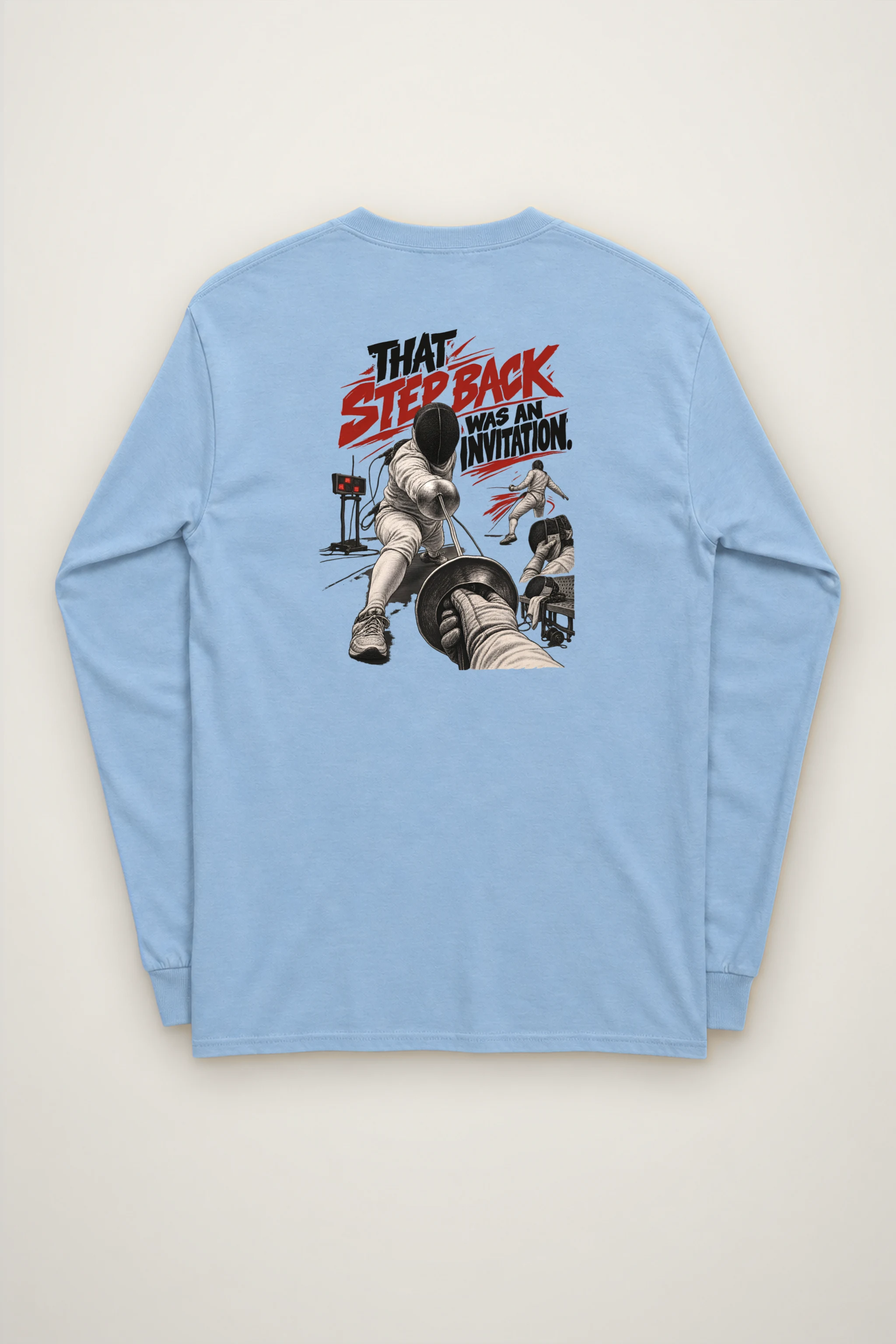 "That Step Back Was an Invitation" Unisex Longsleeve T-shirt