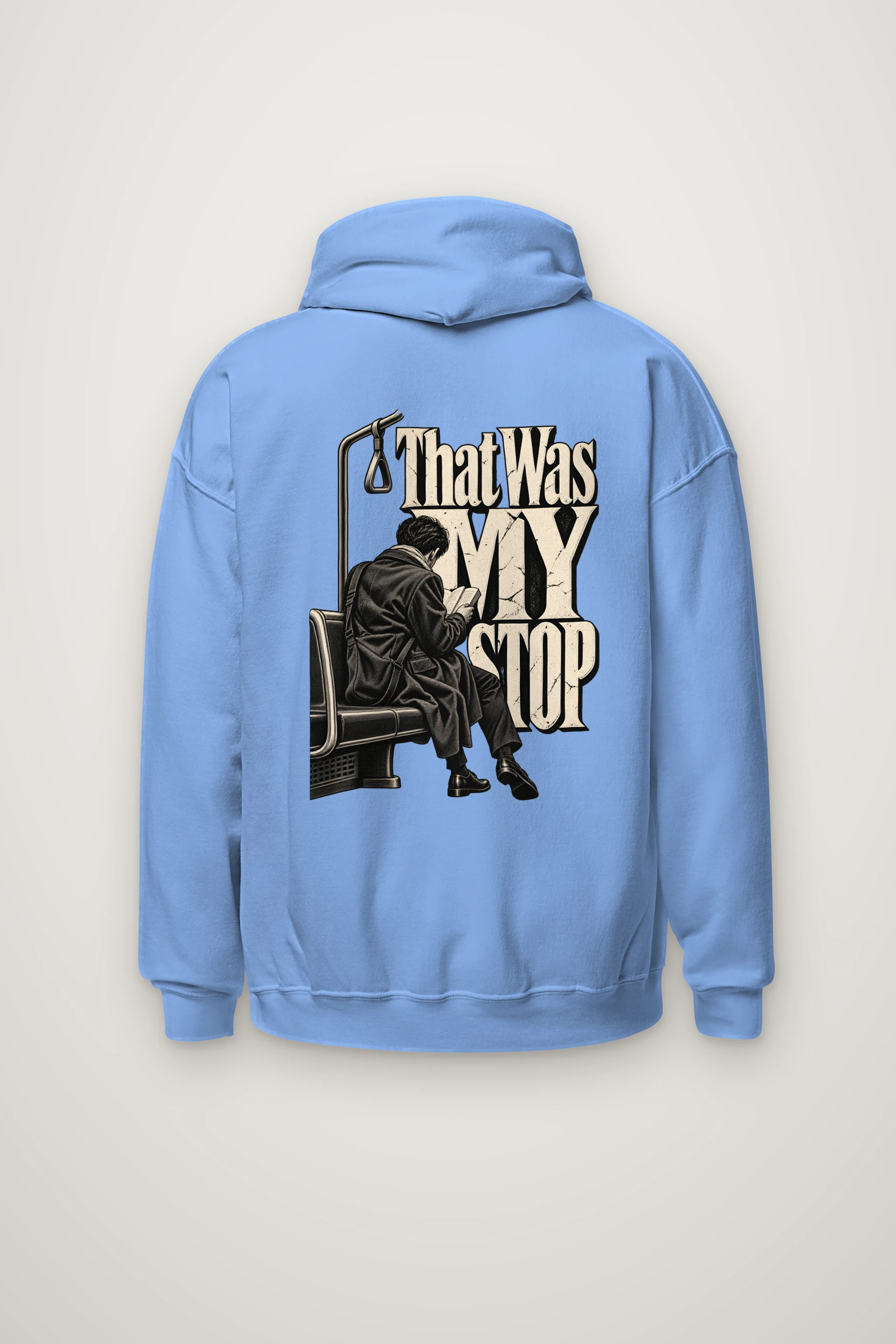 "That Was My Stop" Heavy Blend Unisex Pullover Hoodie