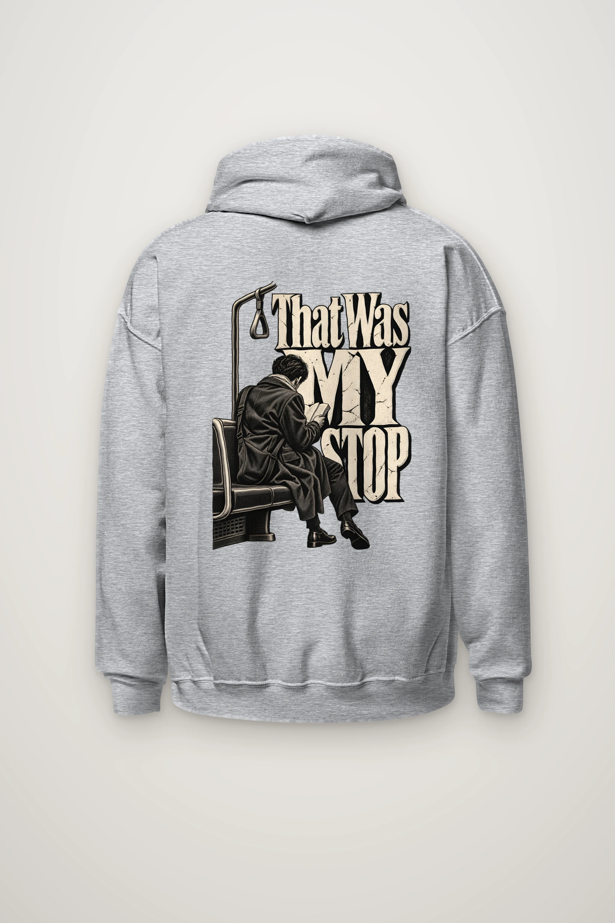 "That Was My Stop" Heavy Blend Unisex Pullover Hoodie