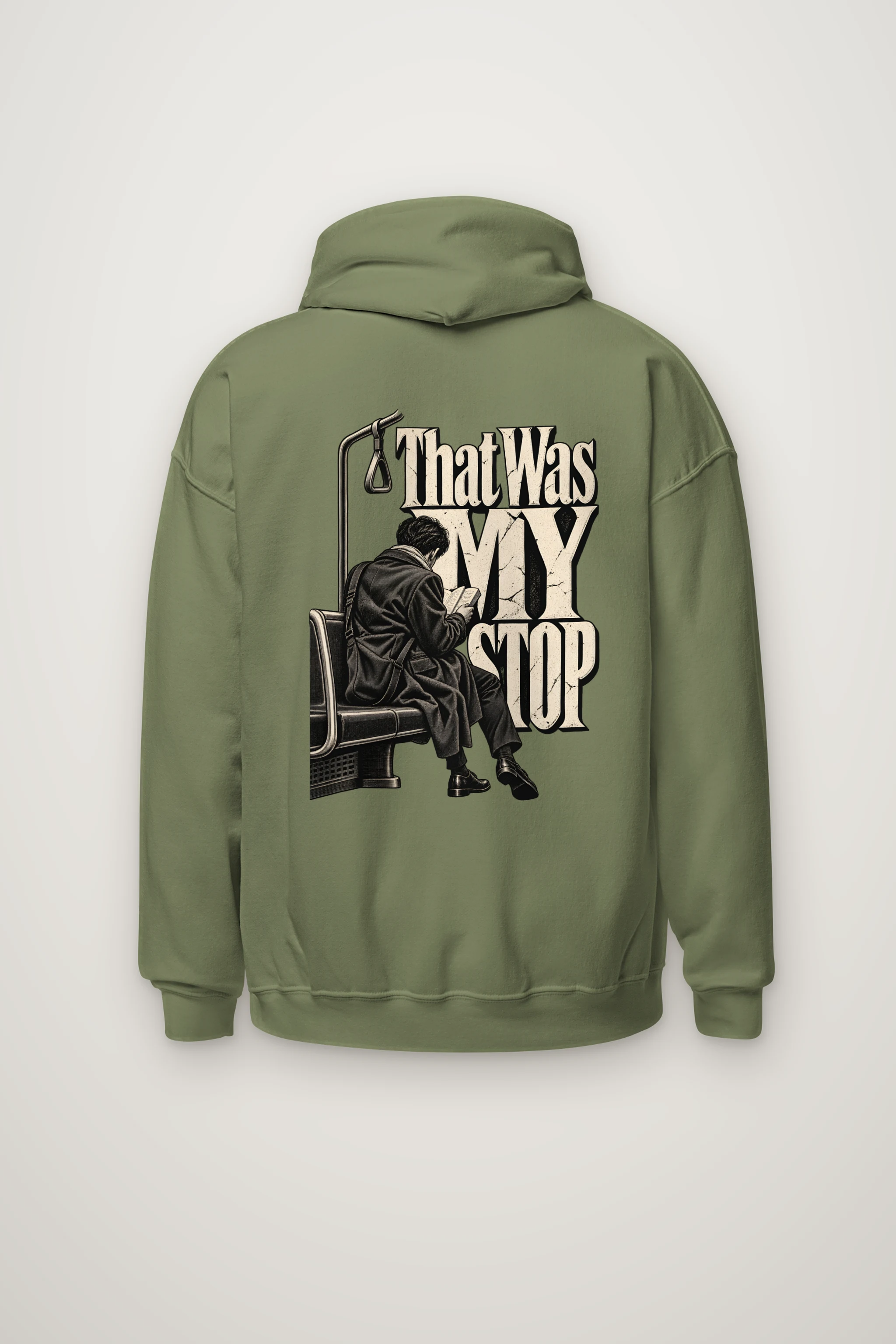 "That Was My Stop" Heavy Blend Unisex Pullover Hoodie