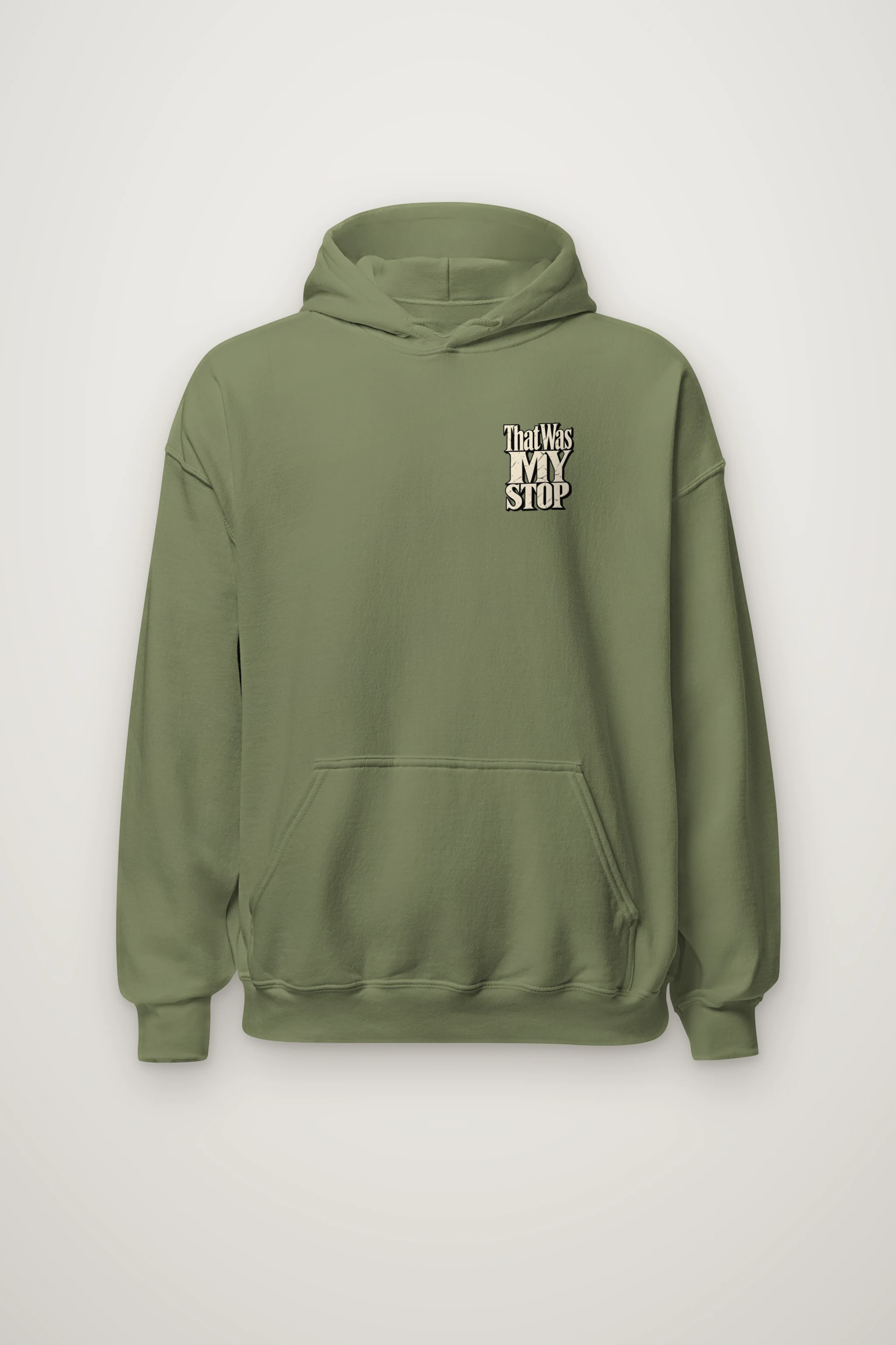 "That Was My Stop" Heavy Blend Unisex Pullover Hoodie