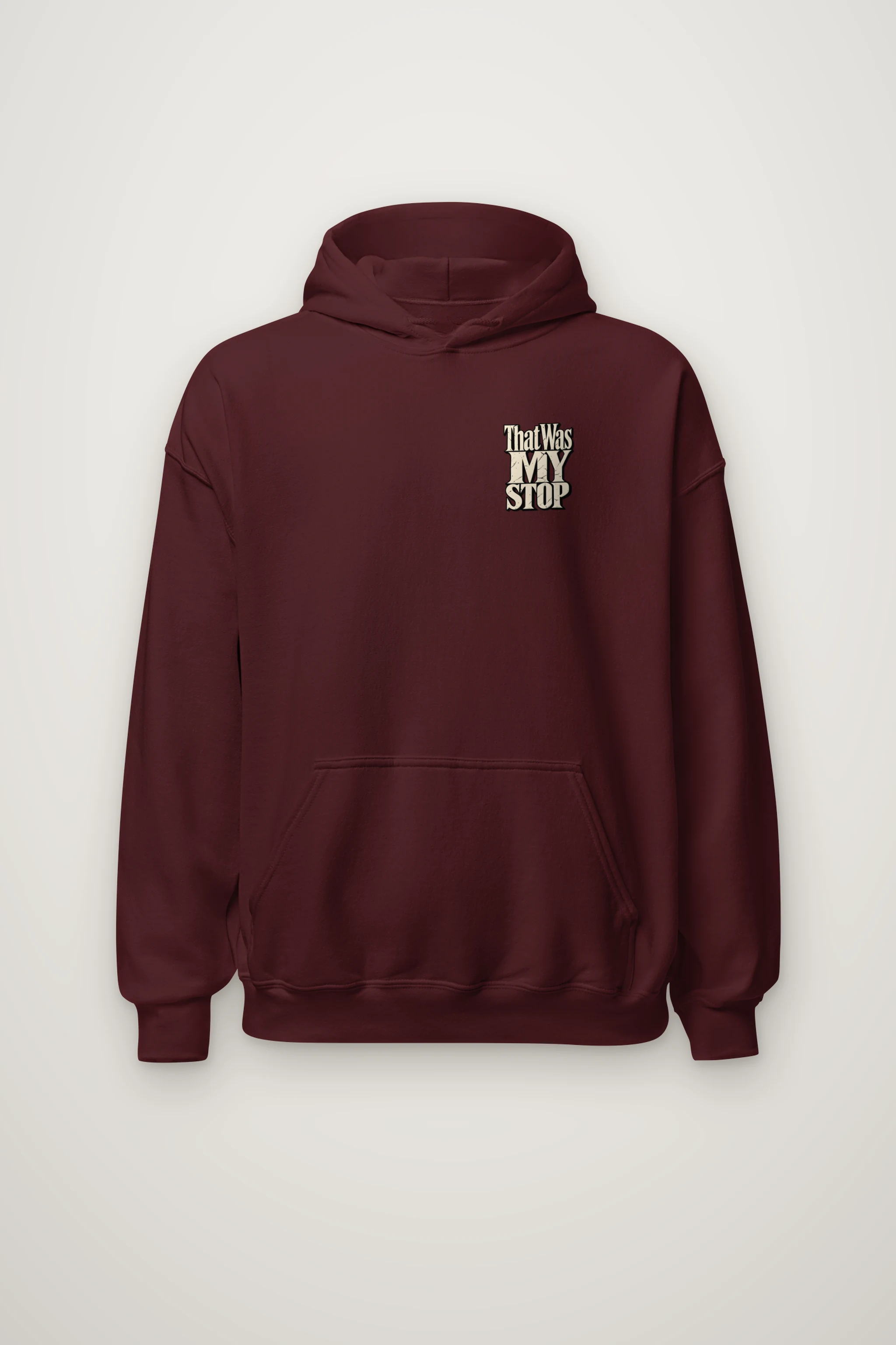 "That Was My Stop" Heavy Blend Unisex Pullover Hoodie