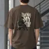 "That Was My Stop" Men's Oversized Heavyweight Crewneck T-Shirt