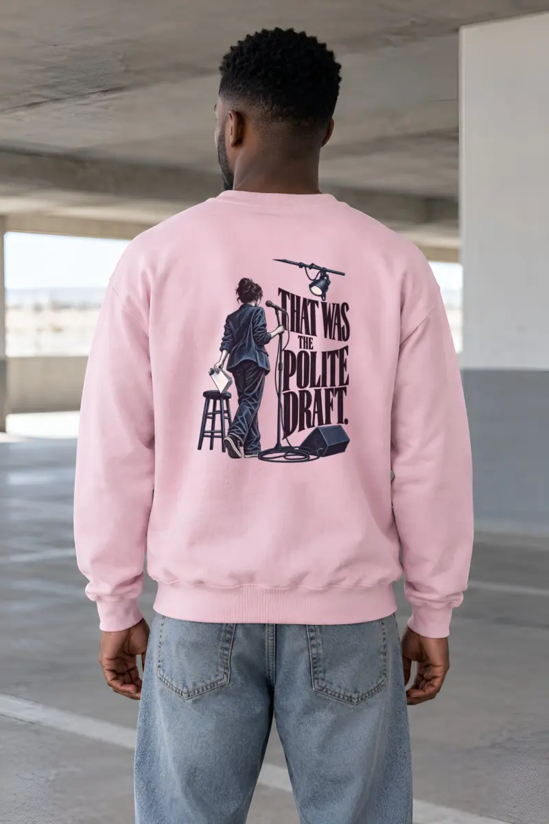 "That Was the Polite Draft" Heavy Blend Unisex Crewneck Sweatshirt