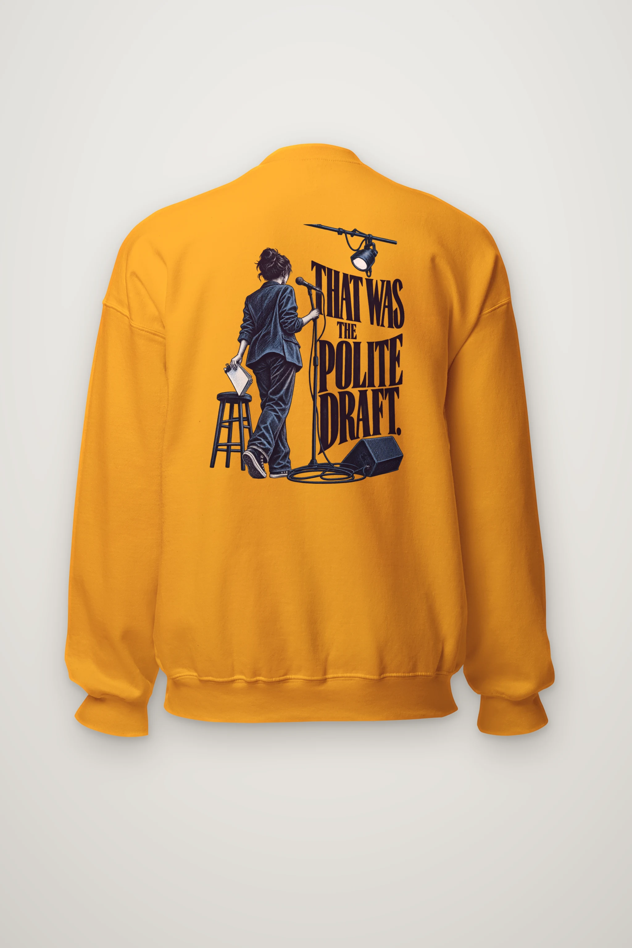 "That Was the Polite Draft" Heavy Blend Unisex Crewneck Sweatshirt