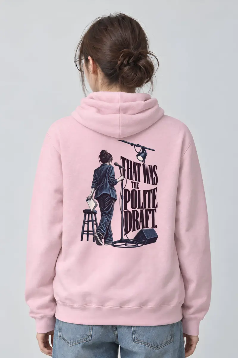 “That Was the Polite Draft” Heavy Blend Unisex Pullover Hoodie