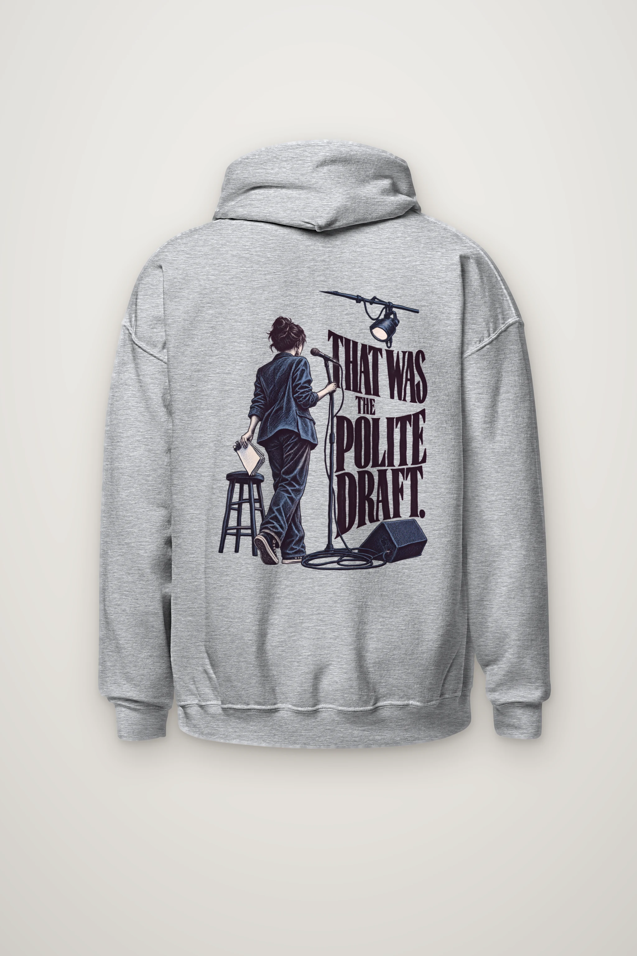 "That Was the Polite Draft" Heavy Blend Unisex Pullover Hoodie