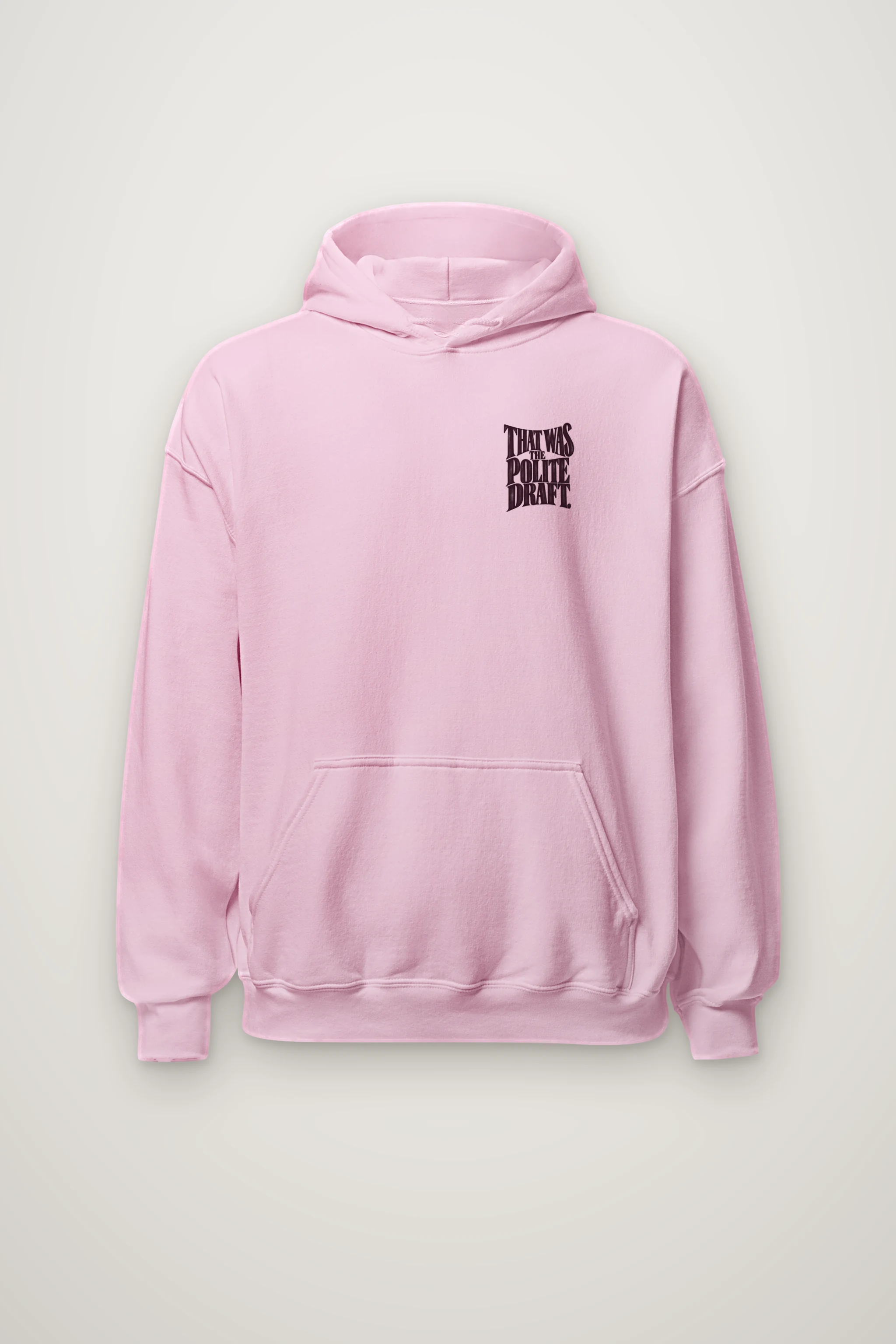 "That Was the Polite Draft" Heavy Blend Unisex Pullover Hoodie