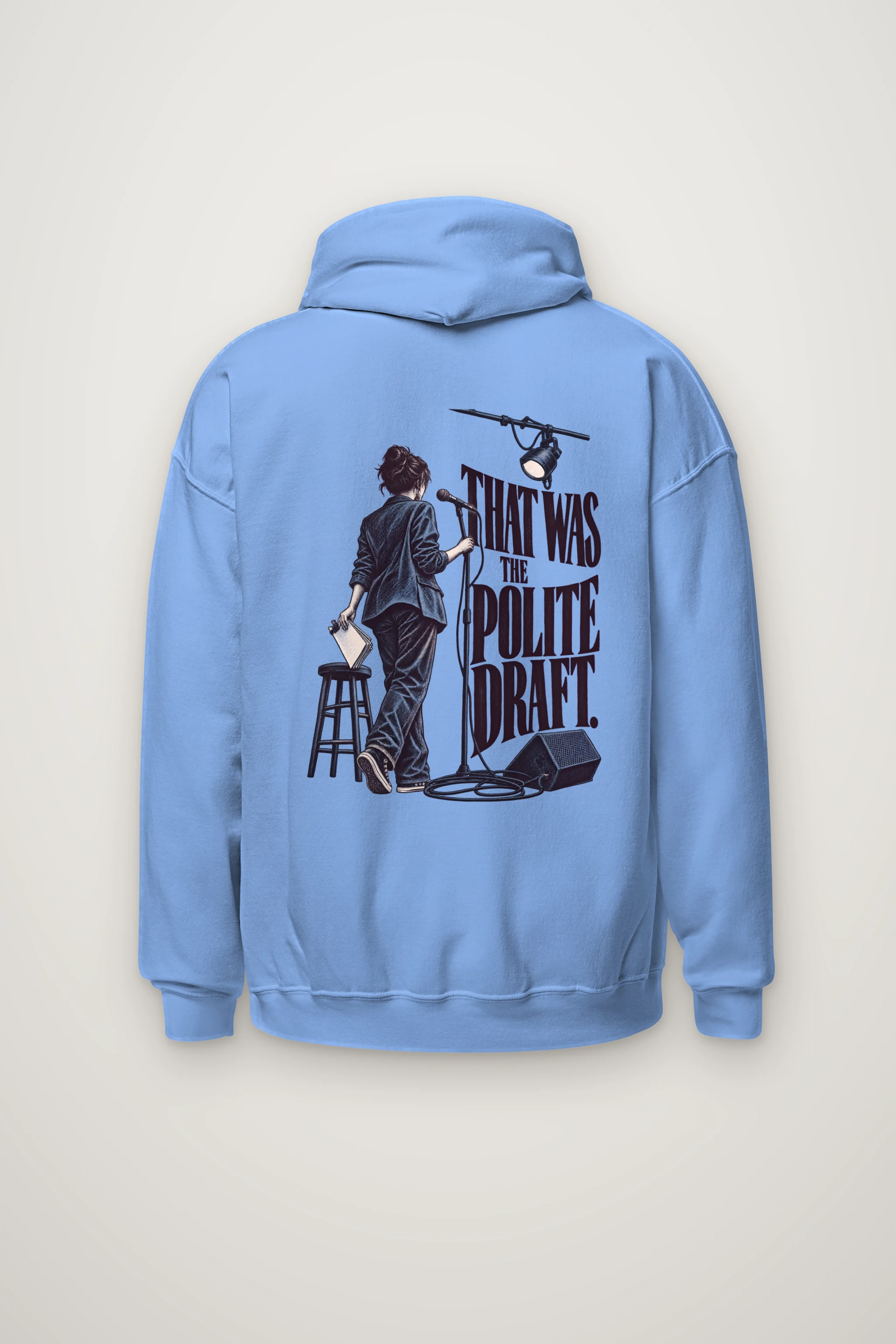 "That Was the Polite Draft" Heavy Blend Unisex Pullover Hoodie