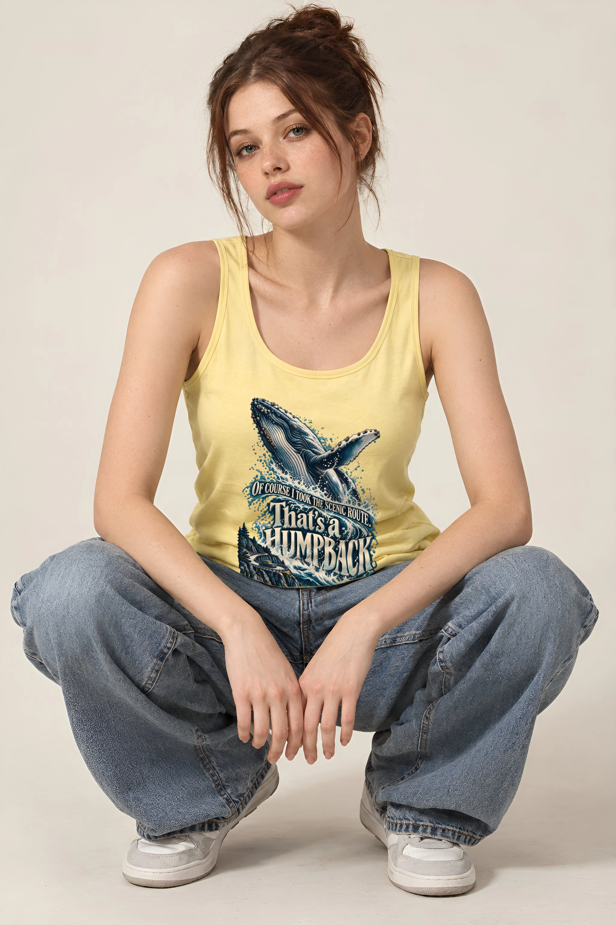 "That's a Humpback" Unisex Jersey Tank