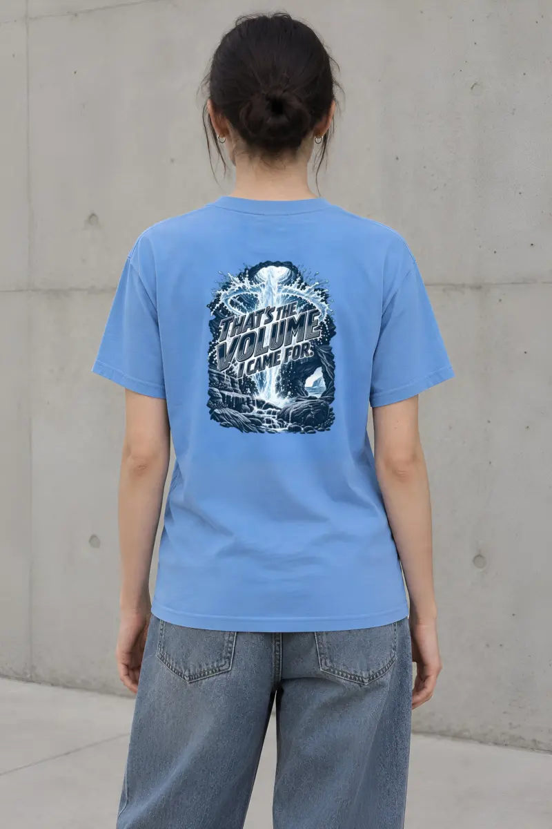 “That’s The Volume I Came For” Heavyweight Unisex Crewneck T-shirt