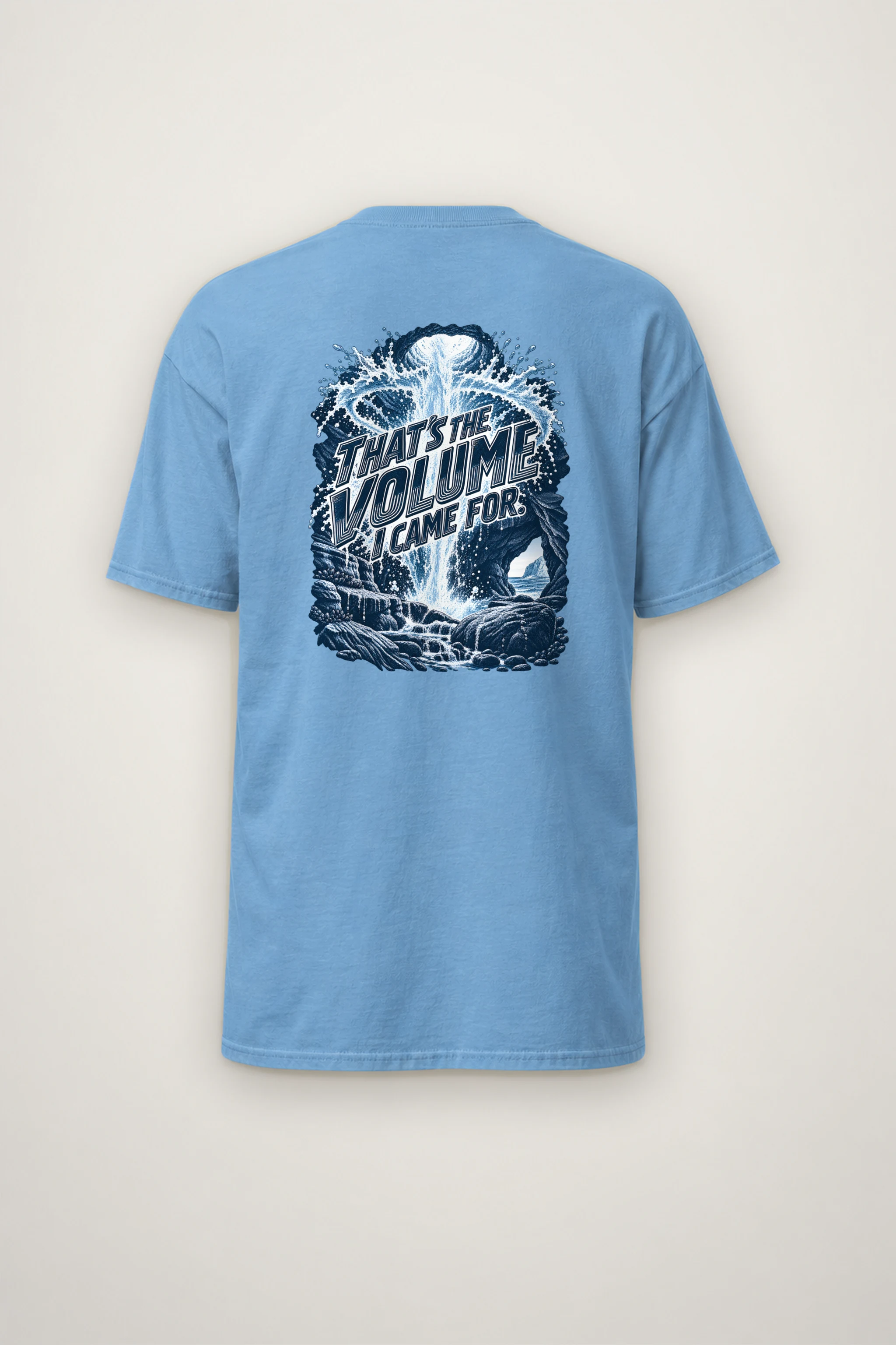 "That's The Volume I Came For" Heavyweight Unisex Crewneck T-shirt