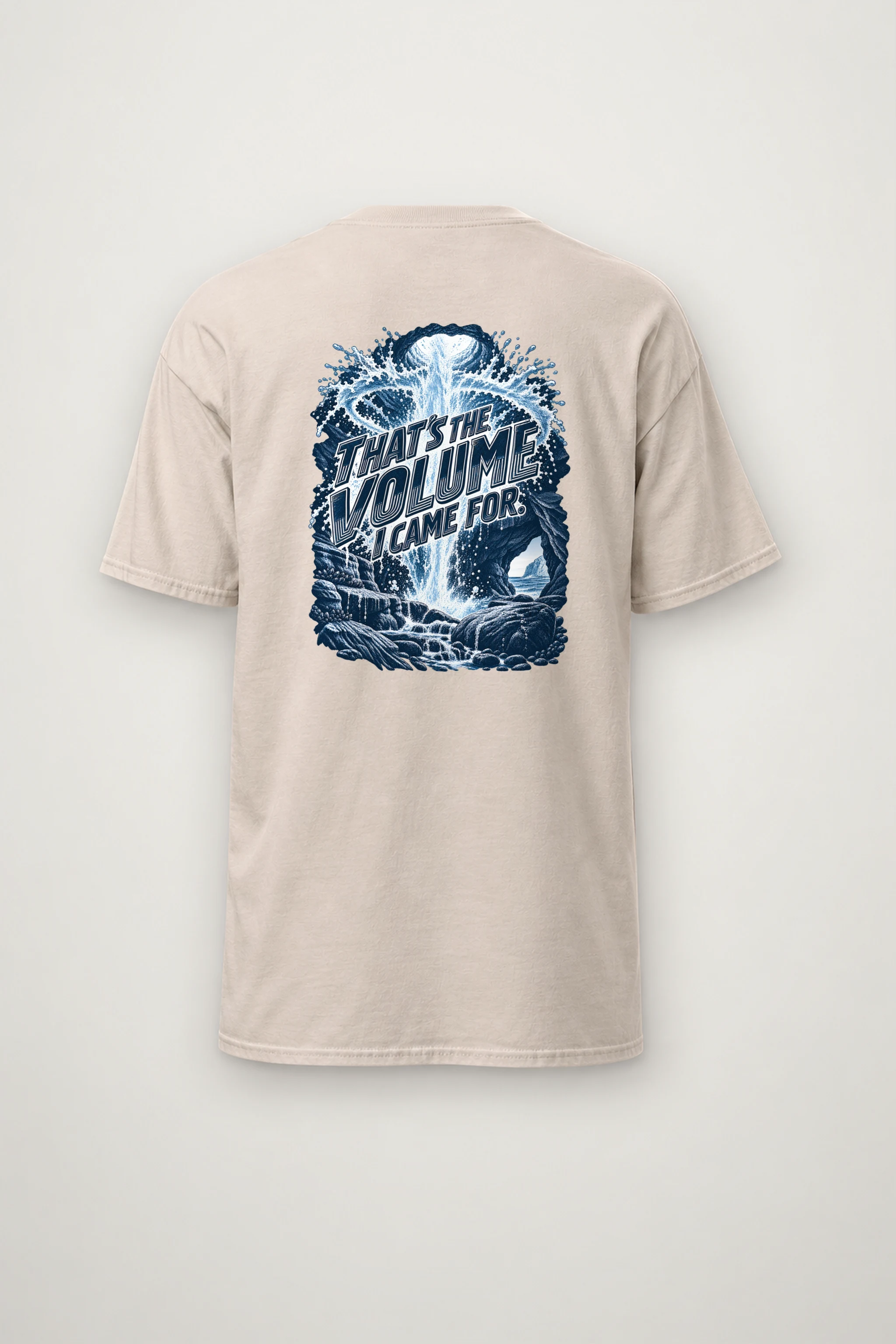 "That's The Volume I Came For" Heavyweight Unisex Crewneck T-shirt
