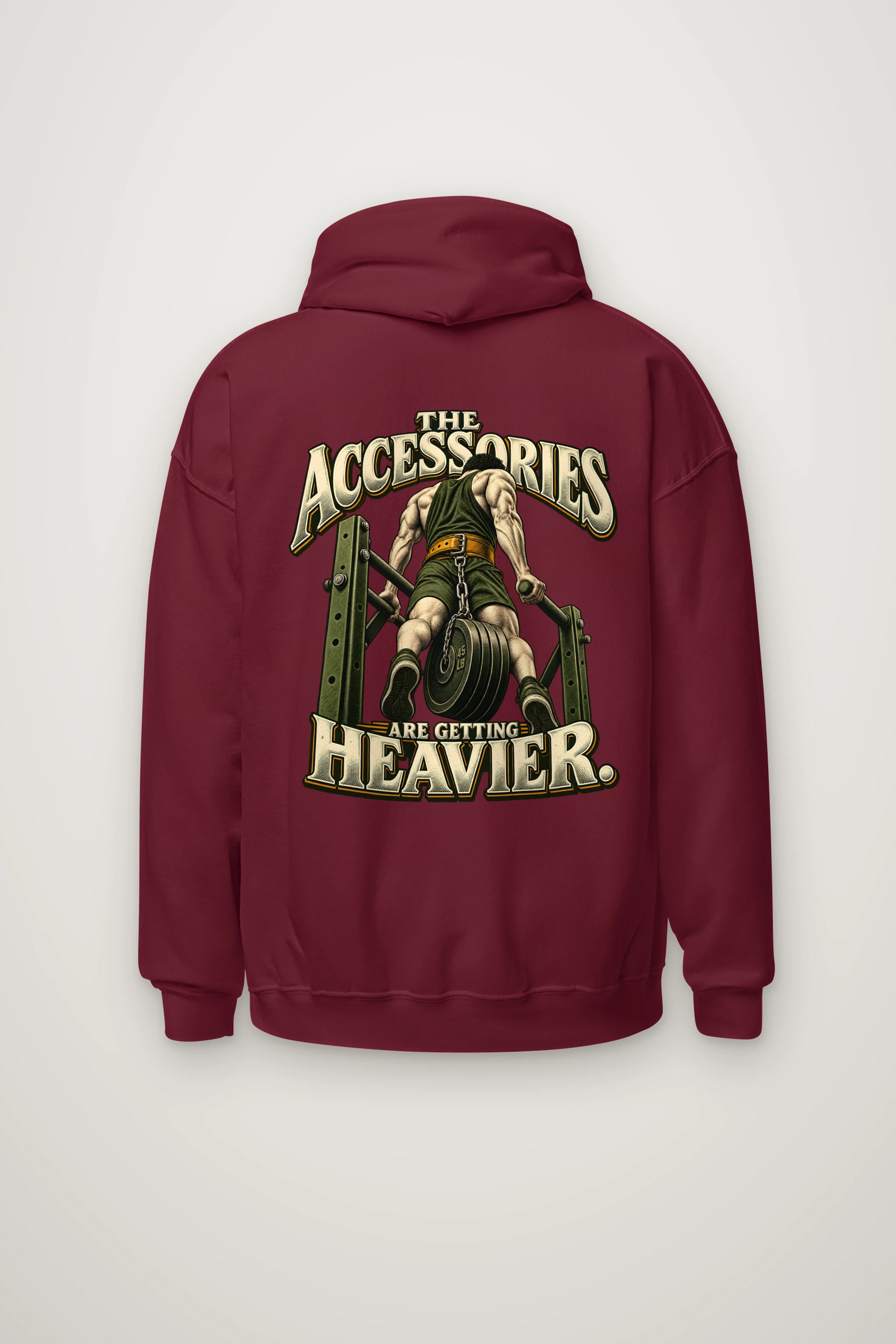 "The Accessories Are Getting Heavier" Heavy Blend Unisex Pullover Hoodie