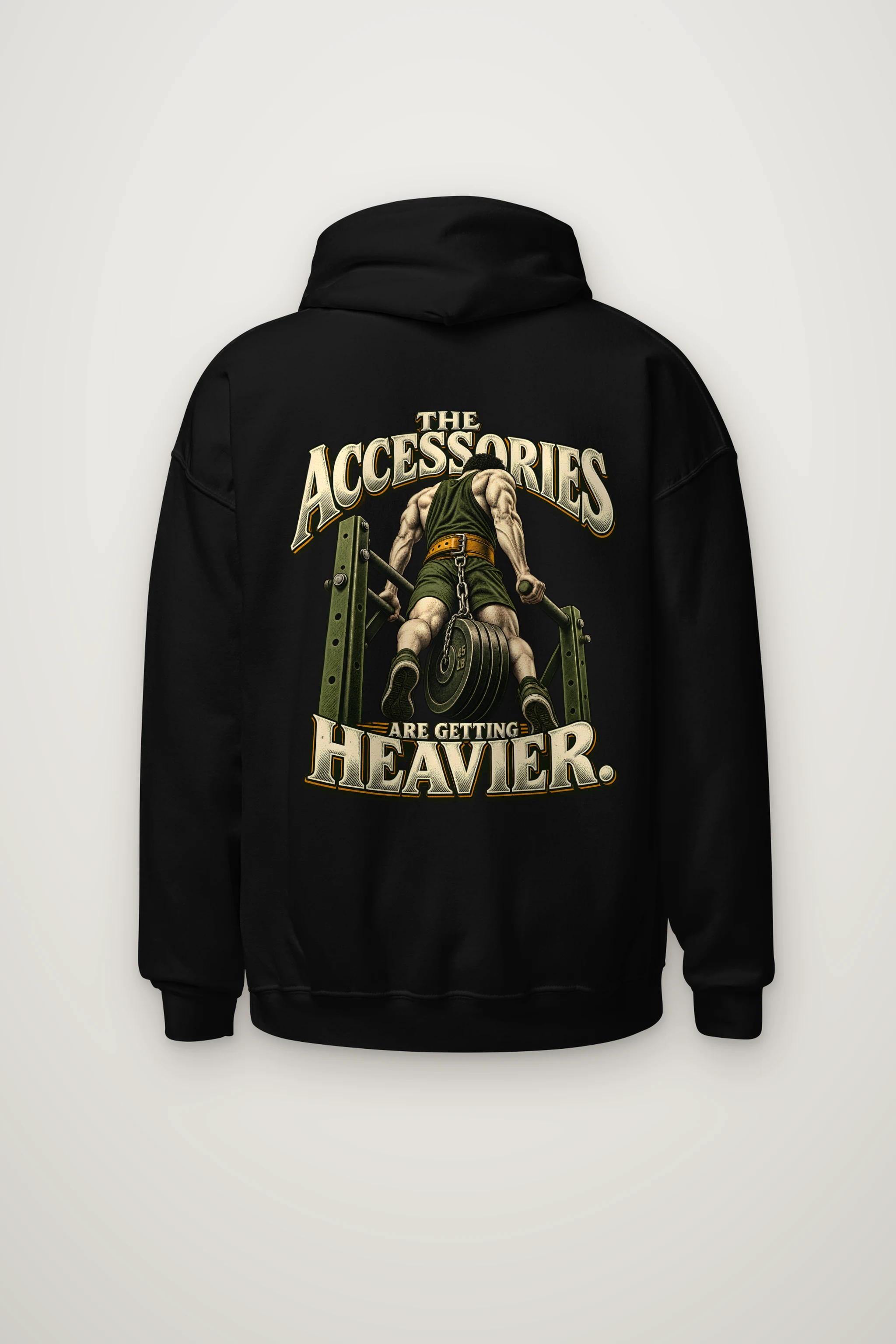 "The Accessories Are Getting Heavier" Heavy Blend Unisex Pullover Hoodie