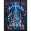 "The Avenue Tunes In" Premium Wooden Framed Poster