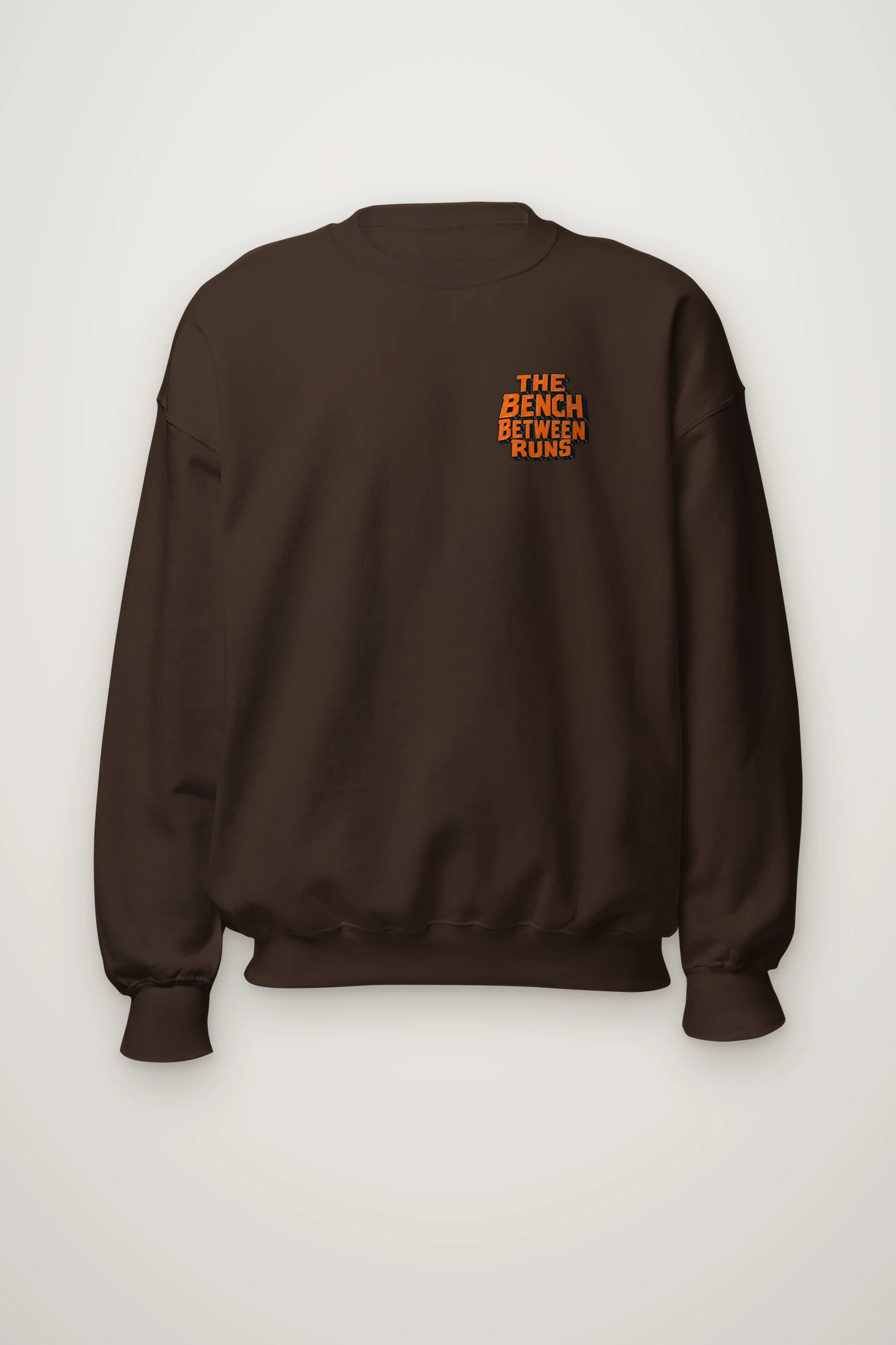 "The Bench Between Runs" Heavy Blend Unisex Crewneck Sweatshirt