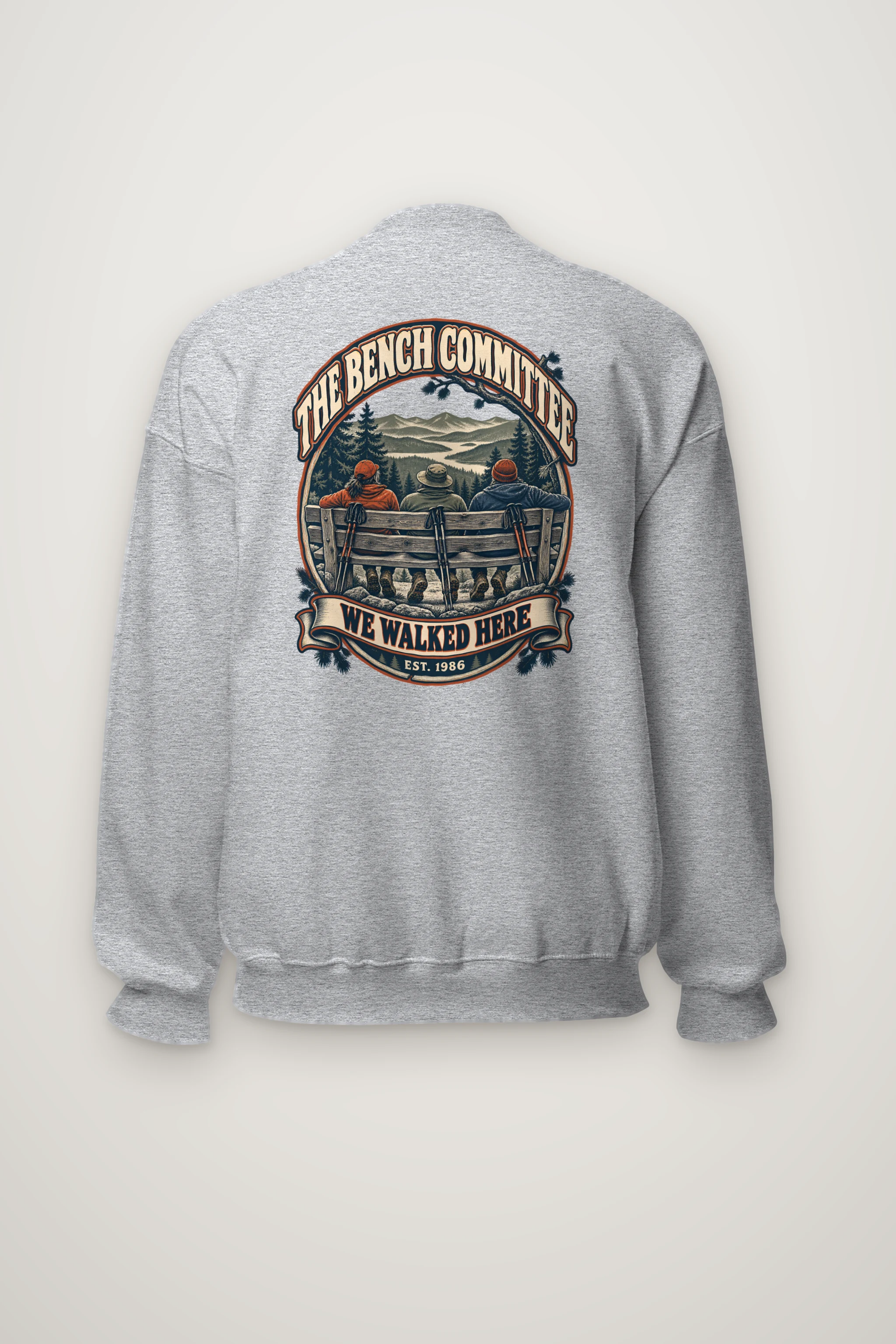 "The Bench Committee" Heavy Blend Unisex Crewneck Sweatshirt