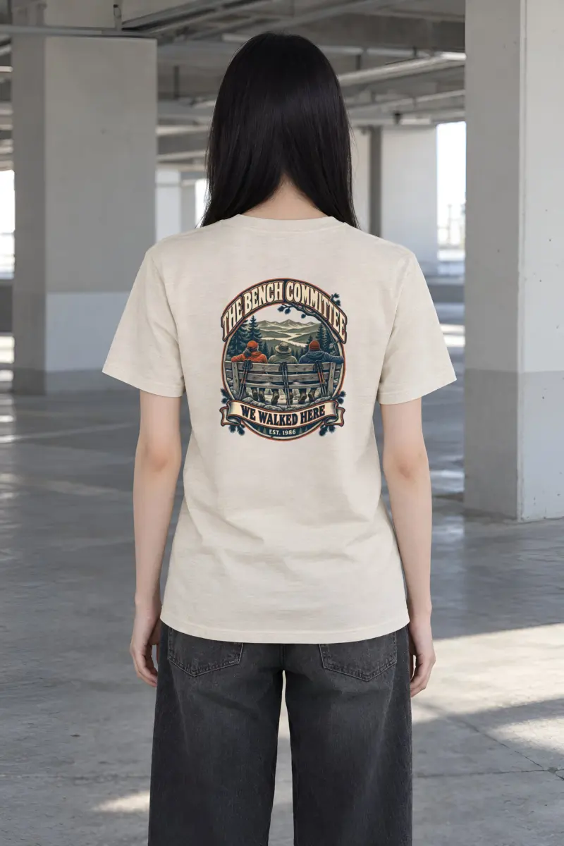 “The Bench Committee” Heavyweight Unisex Crewneck T-shirt