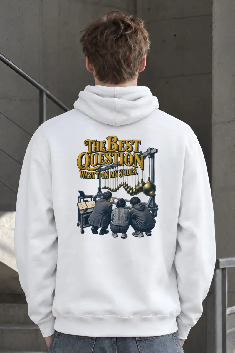 “The Best Question Wasn’t On My Slides” Heavy Blend Unisex Pullover Hoodie
