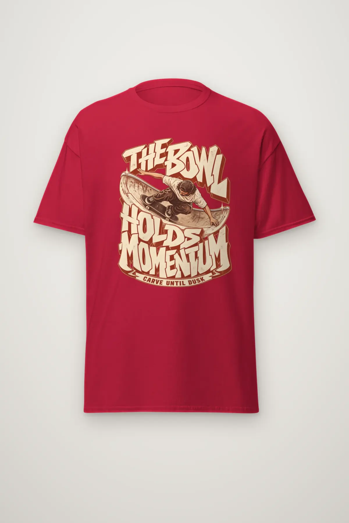 "The Bowl Holds Momentum" Heavyweight Unisex Crewneck T-shirt