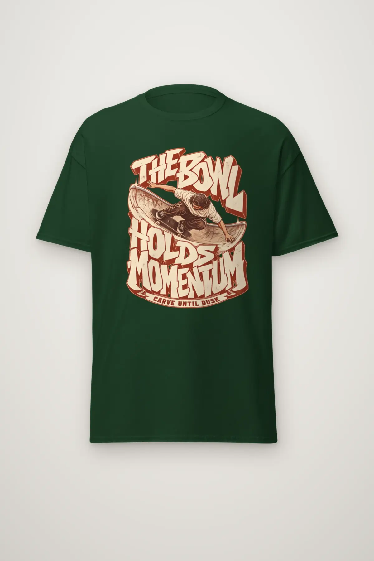 "The Bowl Holds Momentum" Heavyweight Unisex Crewneck T-shirt