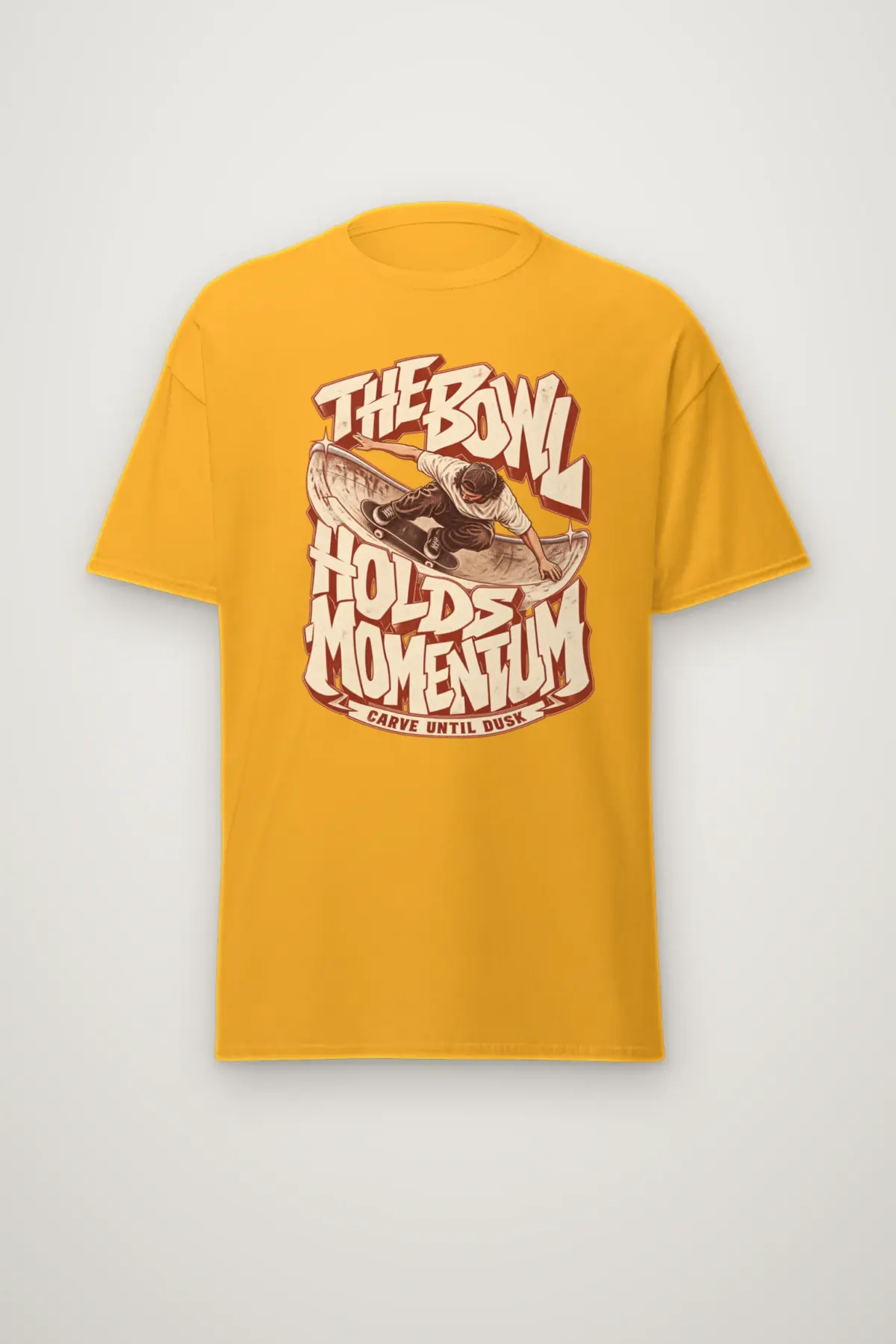 "The Bowl Holds Momentum" Heavyweight Unisex Crewneck T-shirt