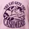 "The Cat Gets the Cashmere" Heavy Blend Unisex Crewneck Sweatshirt
