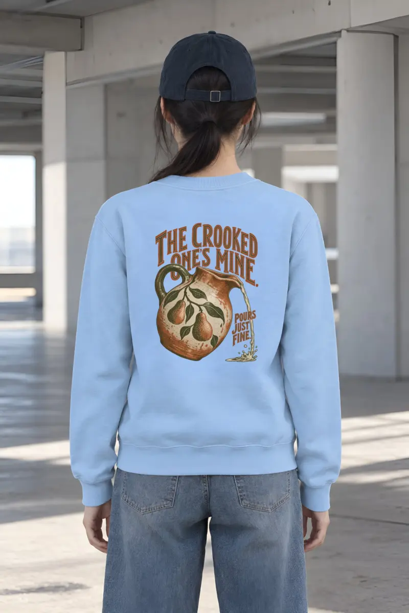 "The Crooked One's Mine" Heavy Blend Unisex Crewneck Sweatshirt