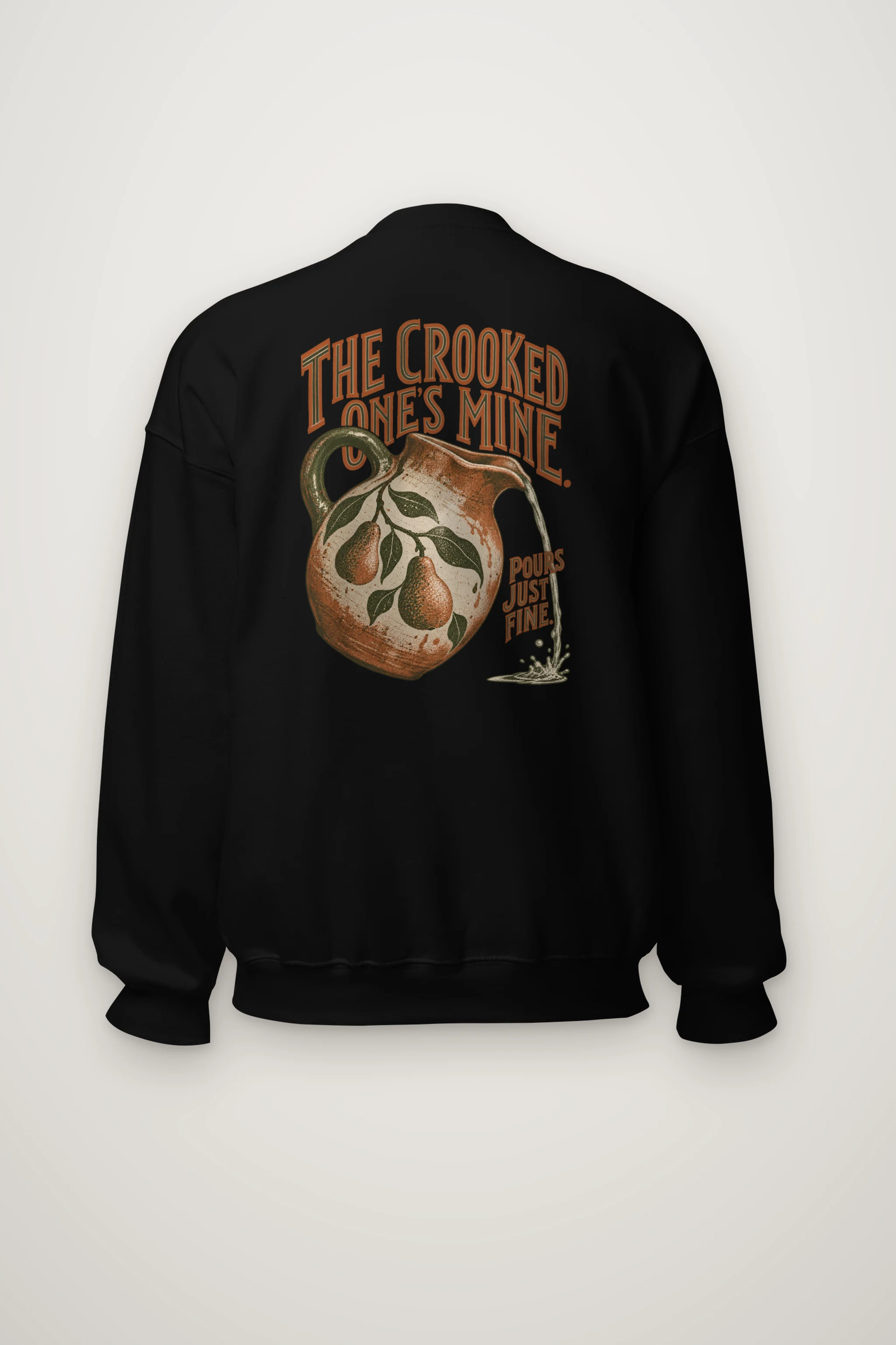 "The Crooked One's Mine" Heavy Blend Unisex Crewneck Sweatshirt
