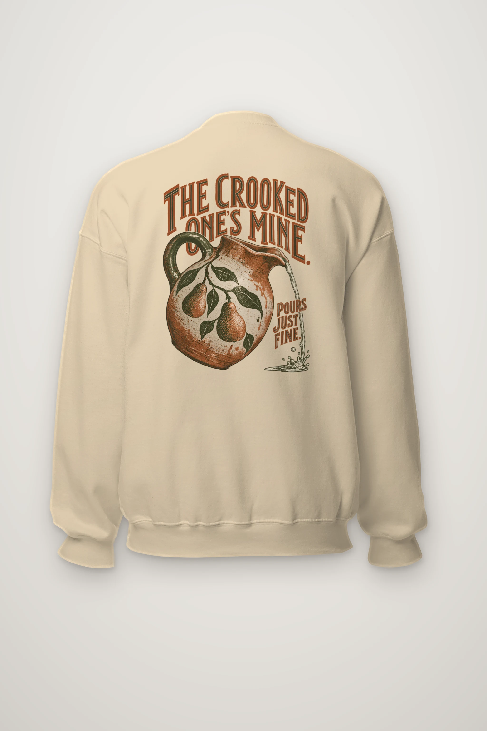 "The Crooked One's Mine" Heavy Blend Unisex Crewneck Sweatshirt