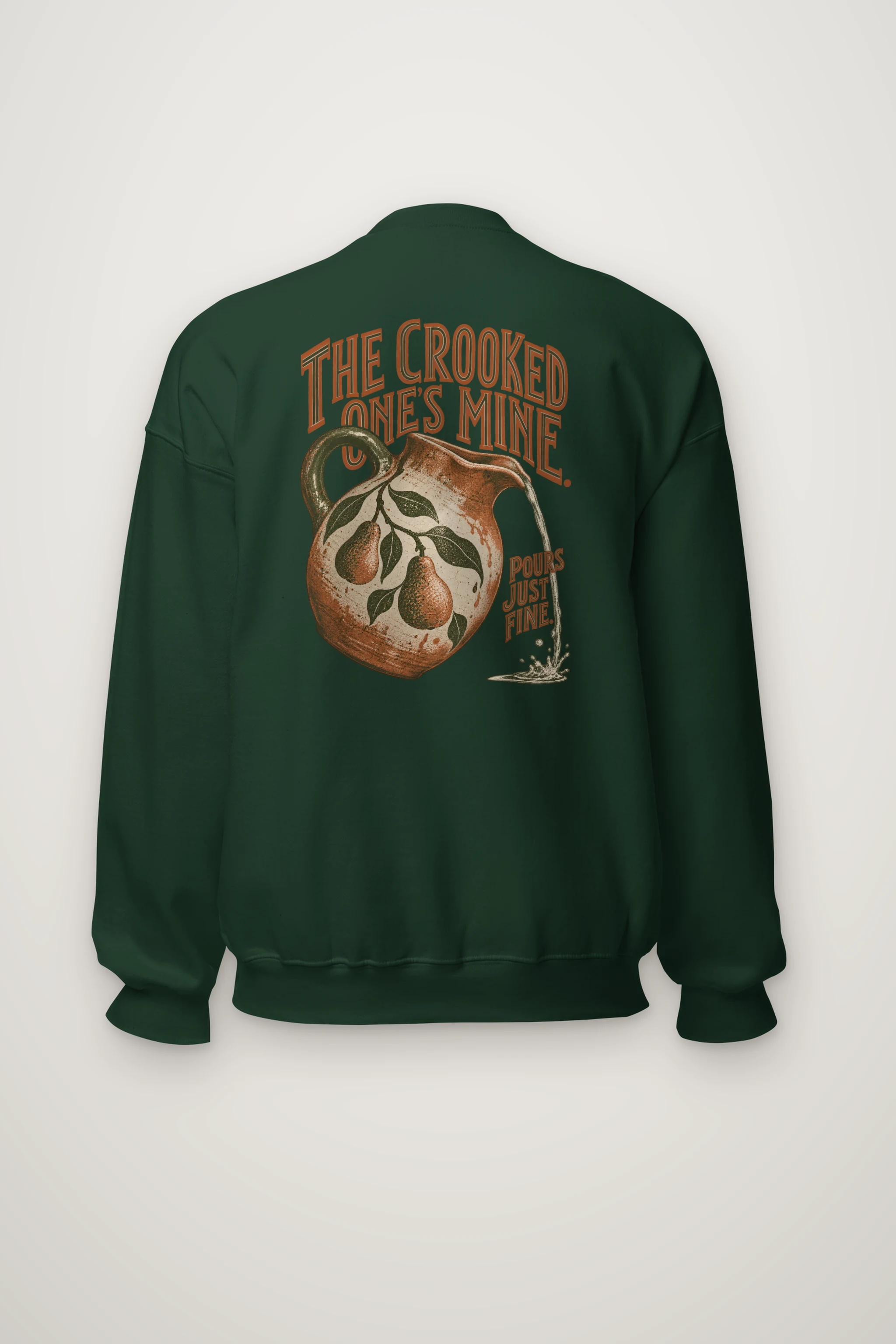 "The Crooked One's Mine" Heavy Blend Unisex Crewneck Sweatshirt