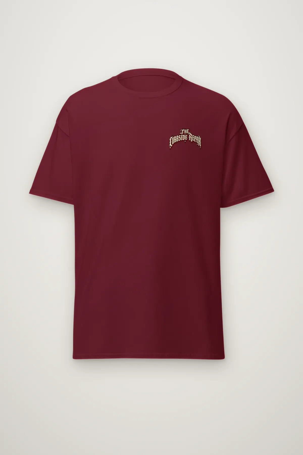 "THE CURBSIDE REPAIR" Heavyweight Unisex Crewneck T-shirt