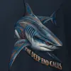 "The Deep End Calls" Heavyweight Unisex Crewneck T-shirt